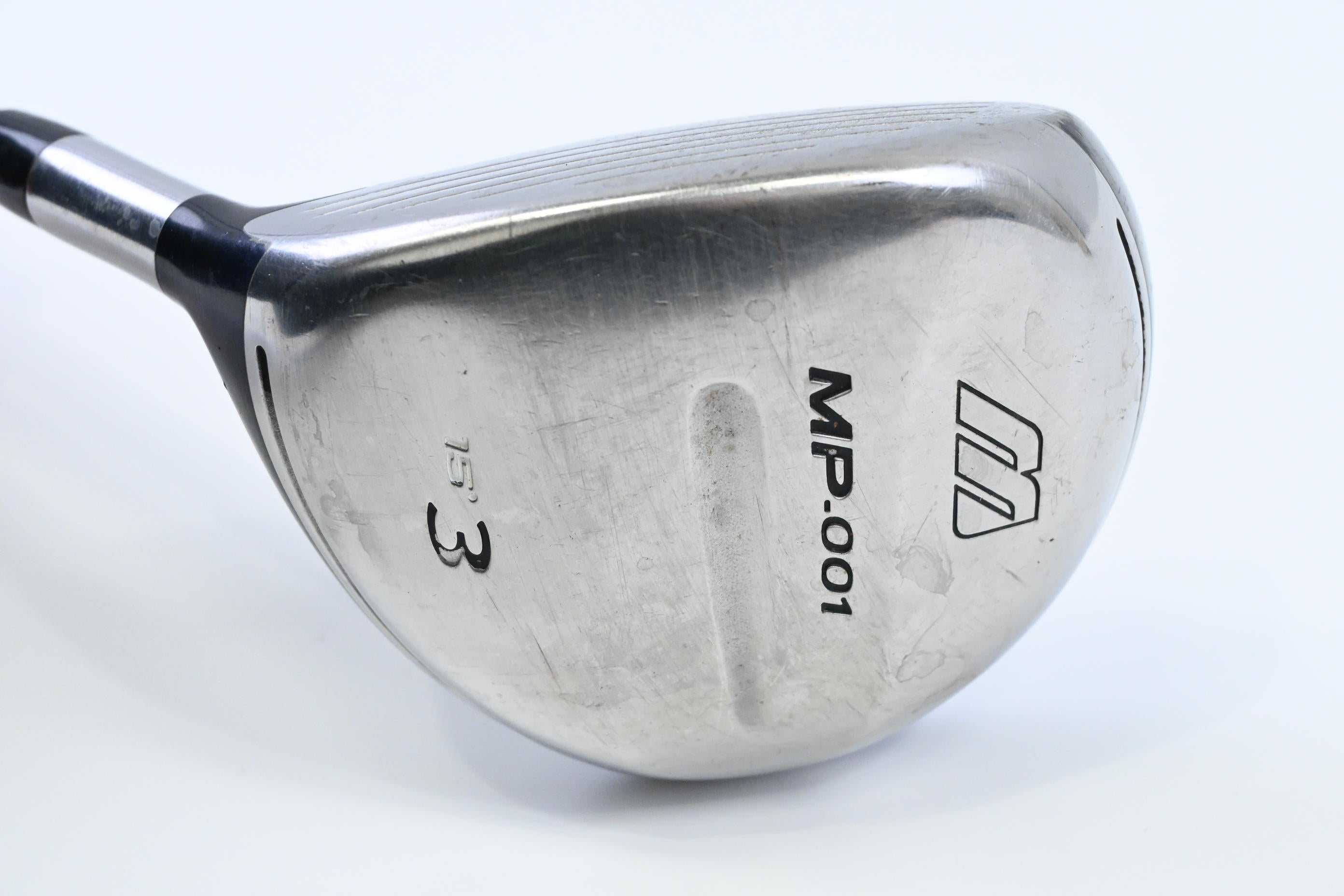 Left Hand Mizuno MP-001 #3 Wood / 15 Degree / Regular Flex Mizuno Exsar 60 Shaft