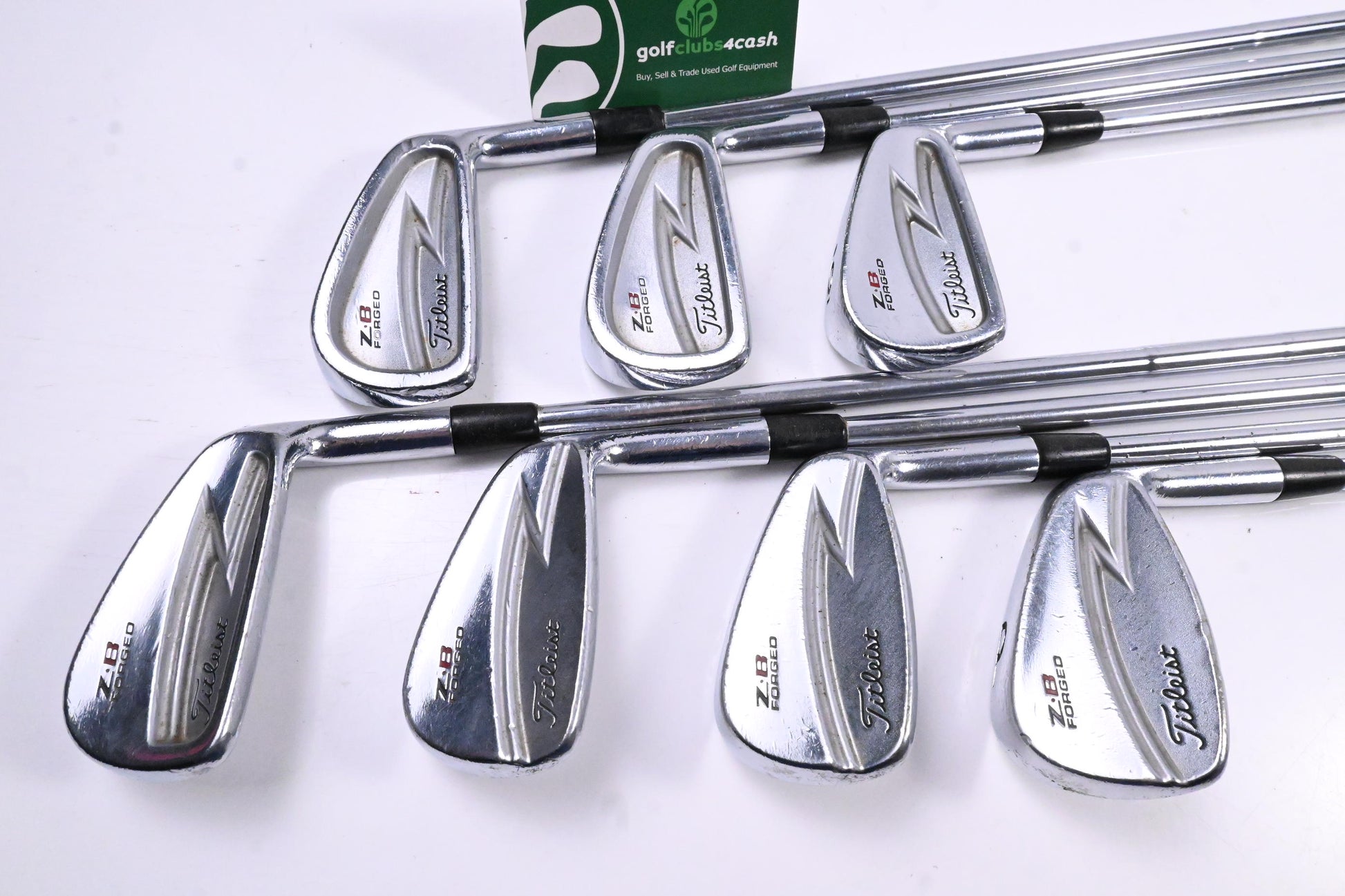 Titleist ZB Forged Irons / 4-PW / Stiff Flex Titleist Steel Shafts