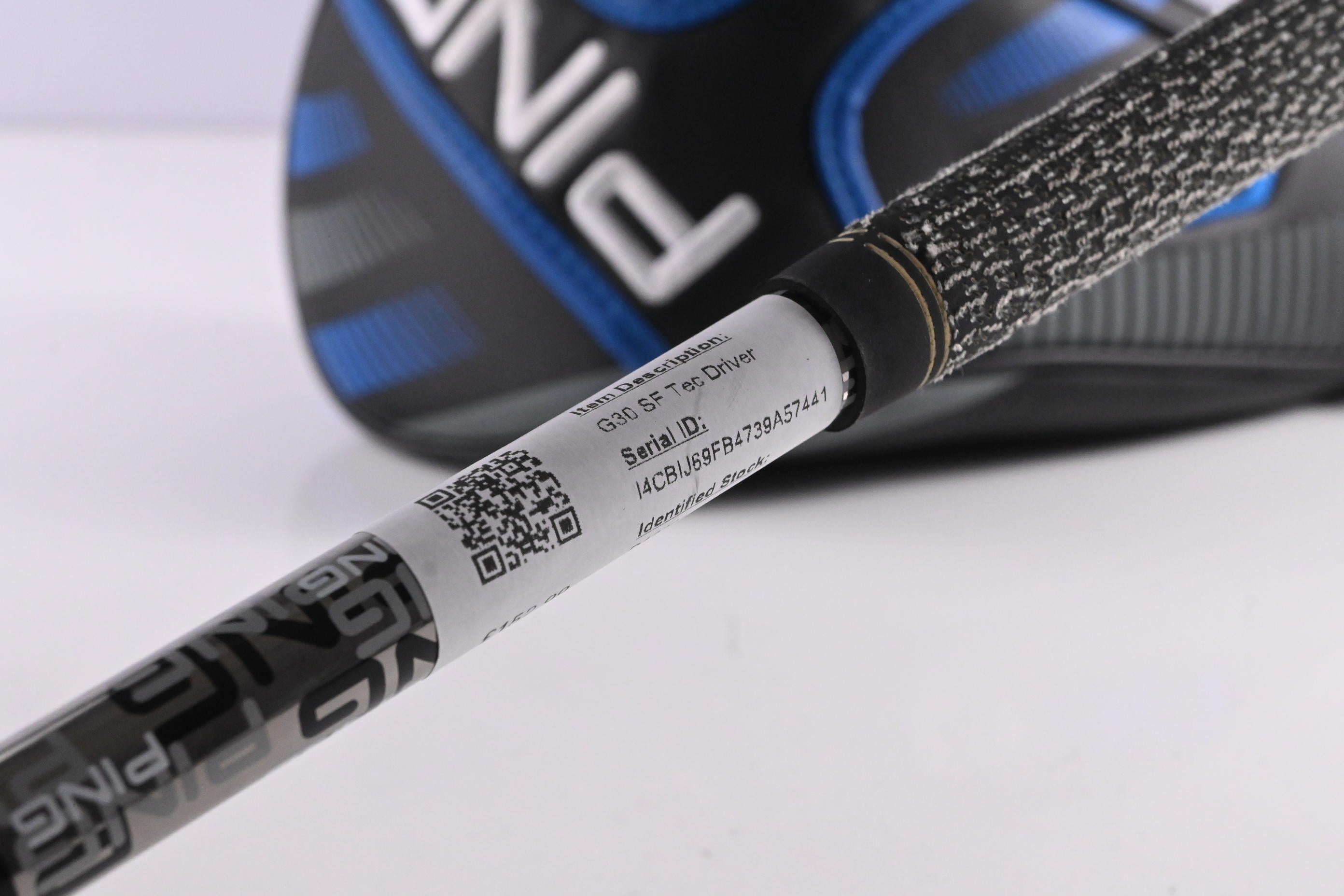 Ping G30 SF Tec Driver / 10 Degree / Stiff Flex Ping Tour 65 Shaft