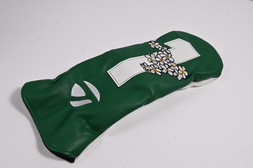 Taylormade Season Opener The Masters Driver Headcover / Driver Headcover / Green & White