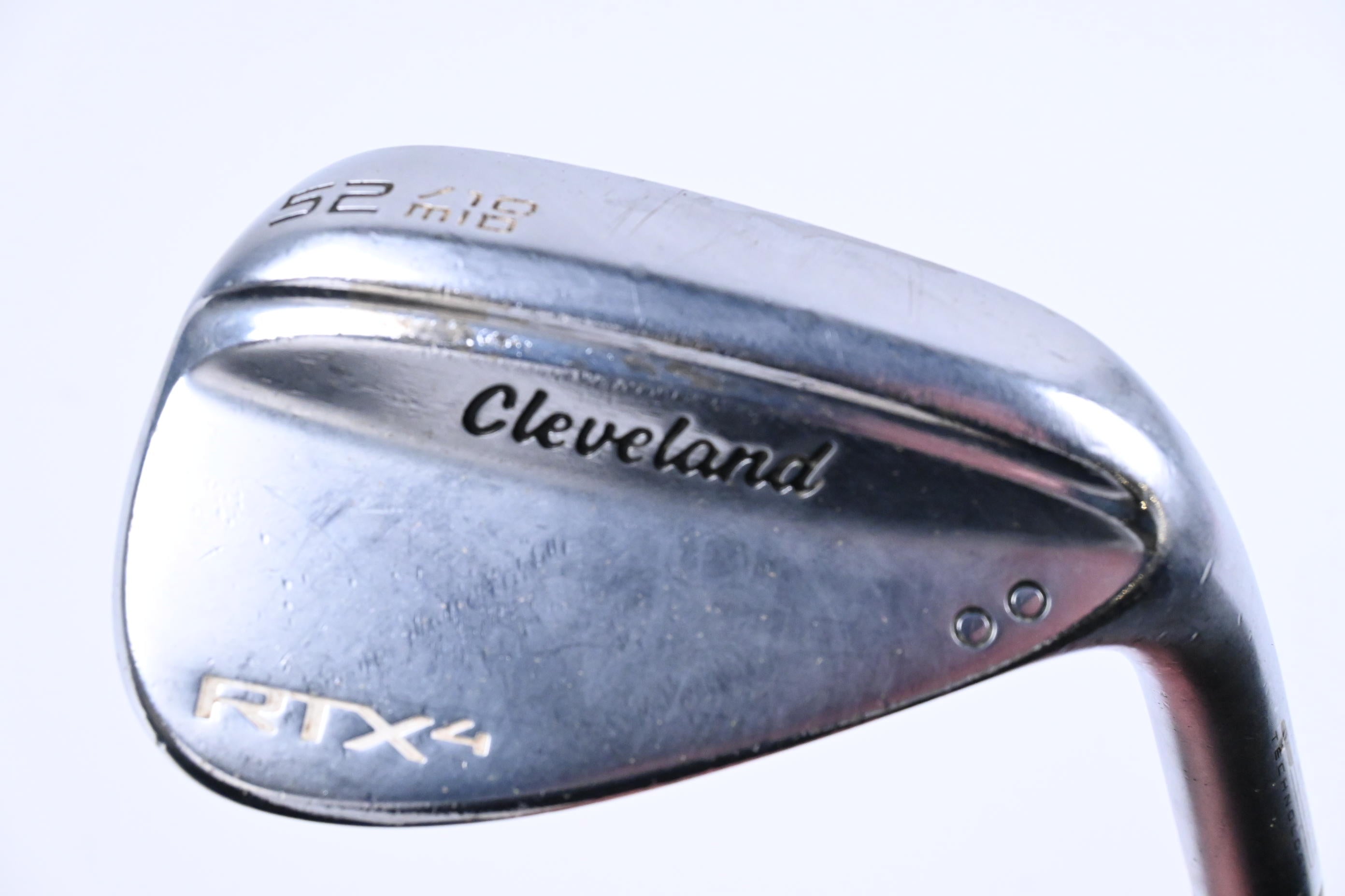 Cleveland RTX-4 Gap Wedge / 52 Degree / Stiff Flex Dynamic Gold S400 Shaft