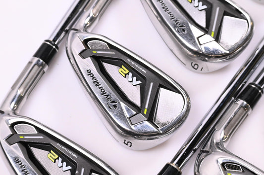 Taylormade M2 2017 Irons / 4-PW+SW / Regular Flex KBS Tour C-Taper 105 Shafts