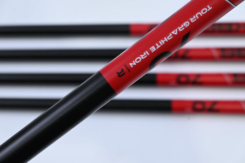 Tour Edge E722 Irons / 6-PW / Regular Flex KBS 70 Shaft