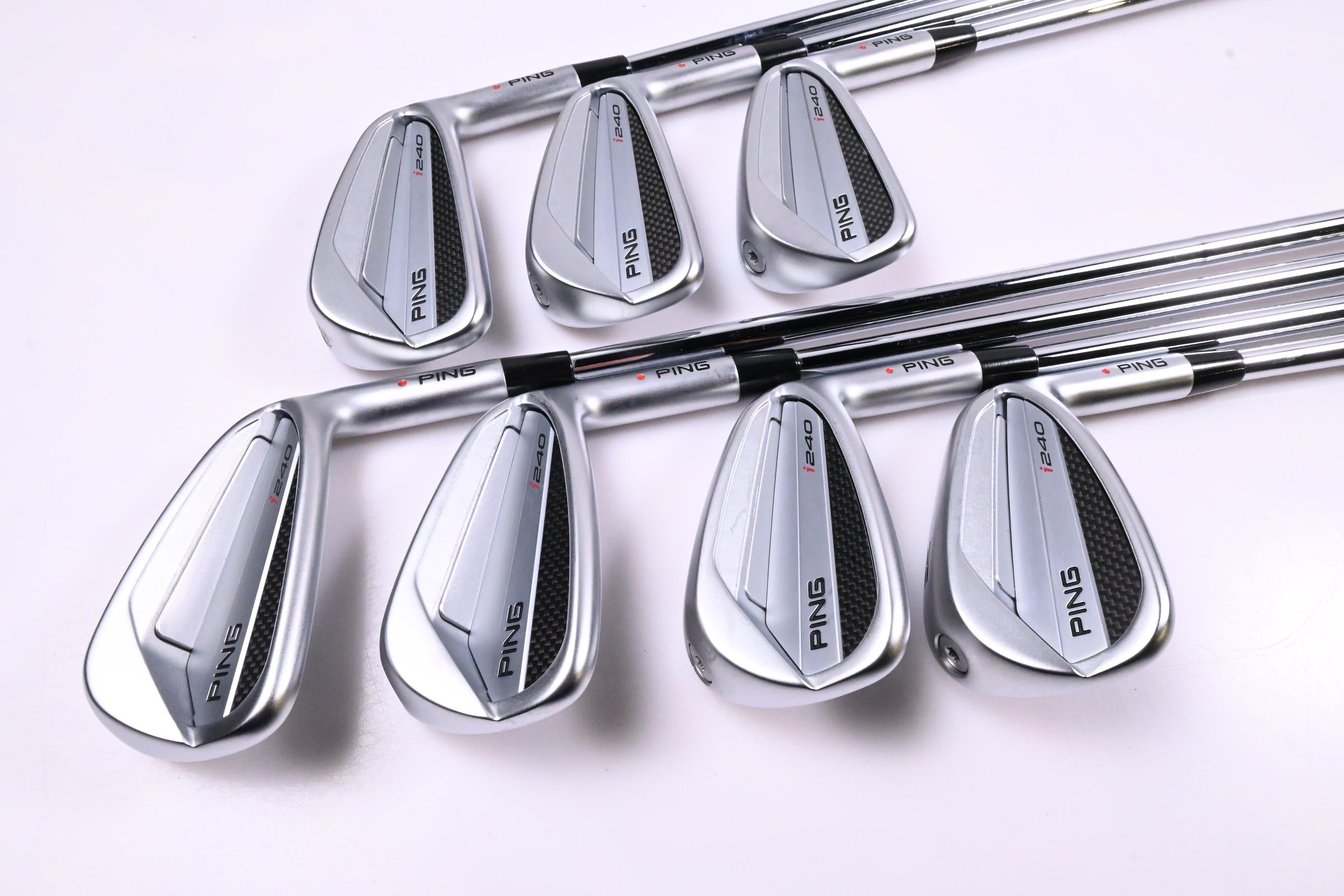 Ping I240 Irons / 4-PW / Red Dot / Stiff Flex N.S.Pro Modus³ Tour 115 Shafts