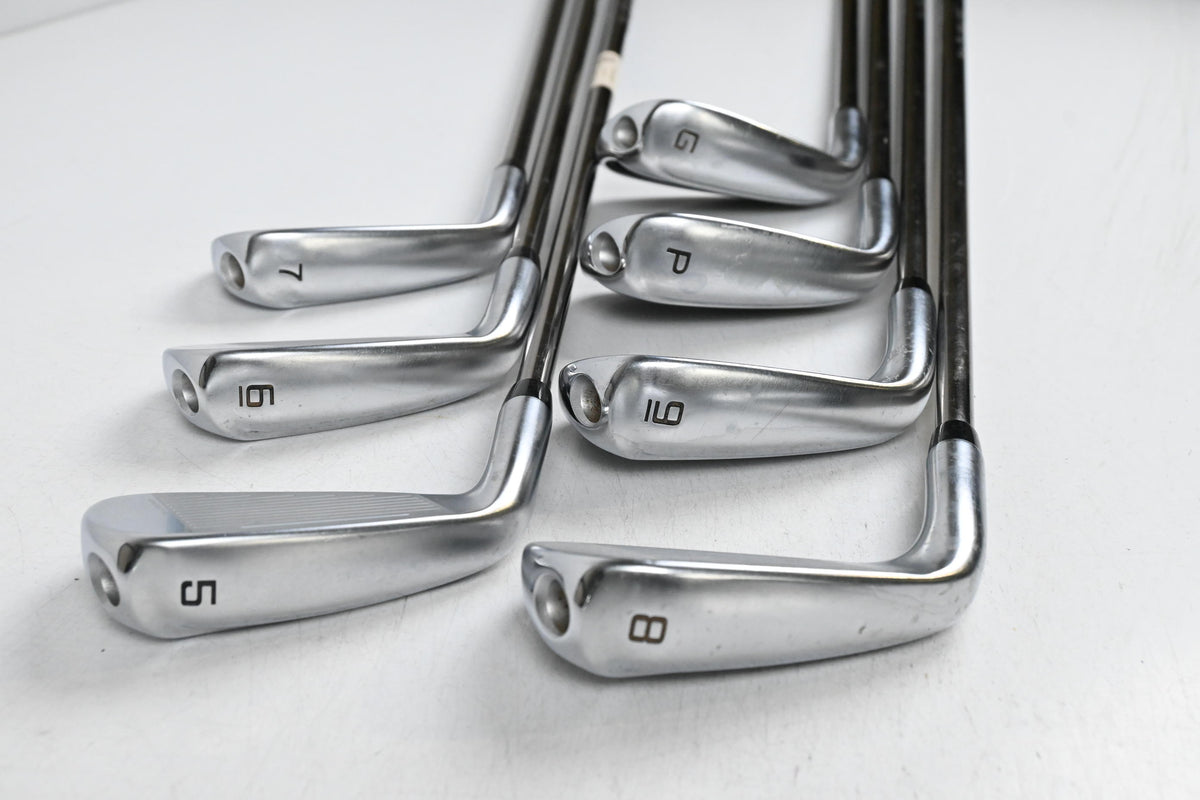 Cobra King Radspeed Irons / 5-PW+GW / Senior Flex Recoil ESX 460 Shafts