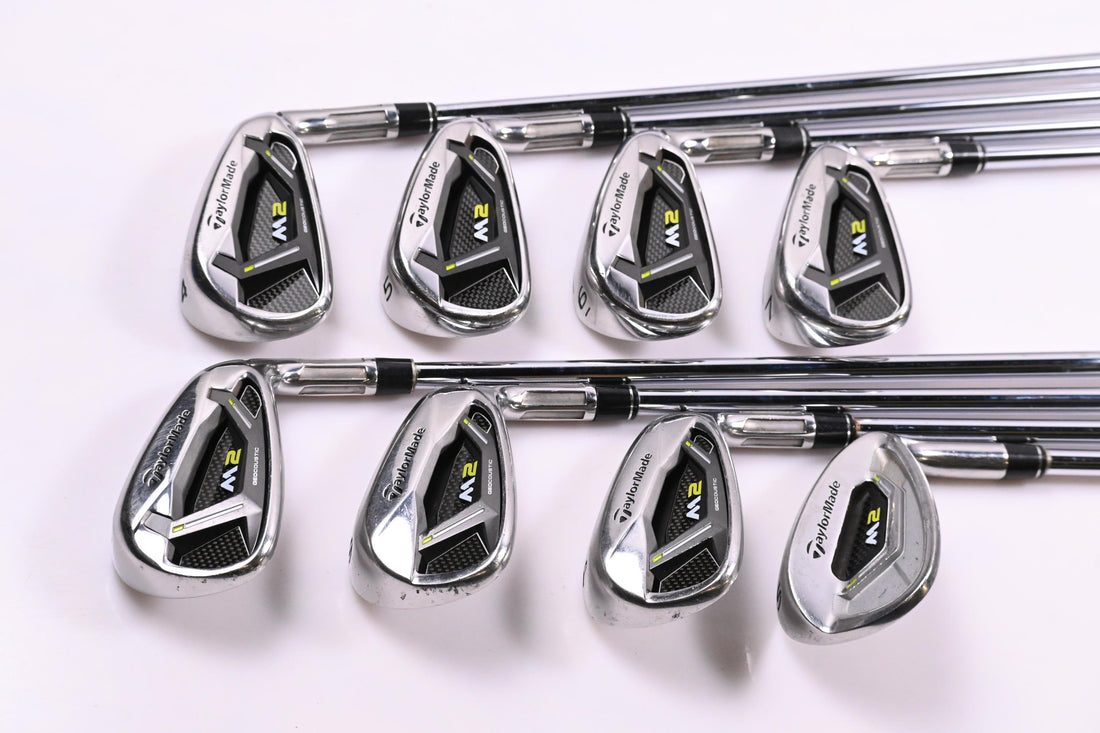Taylormade M2 2017 Irons / 4-PW+SW / Regular Flex KBS Tour C-Taper 105 Shafts