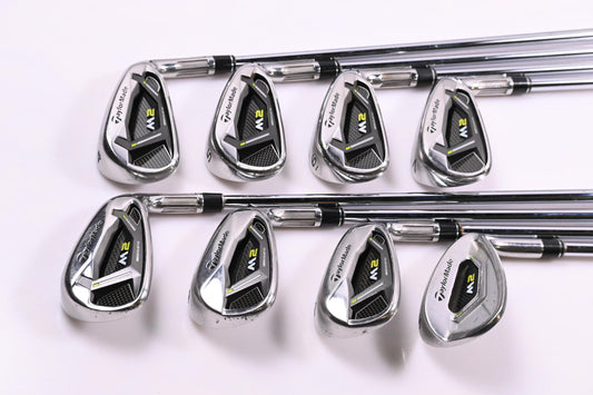 Taylormade M2 2017 Irons / 4-PW+SW / Regular Flex KBS Tour C-Taper 105 Shafts