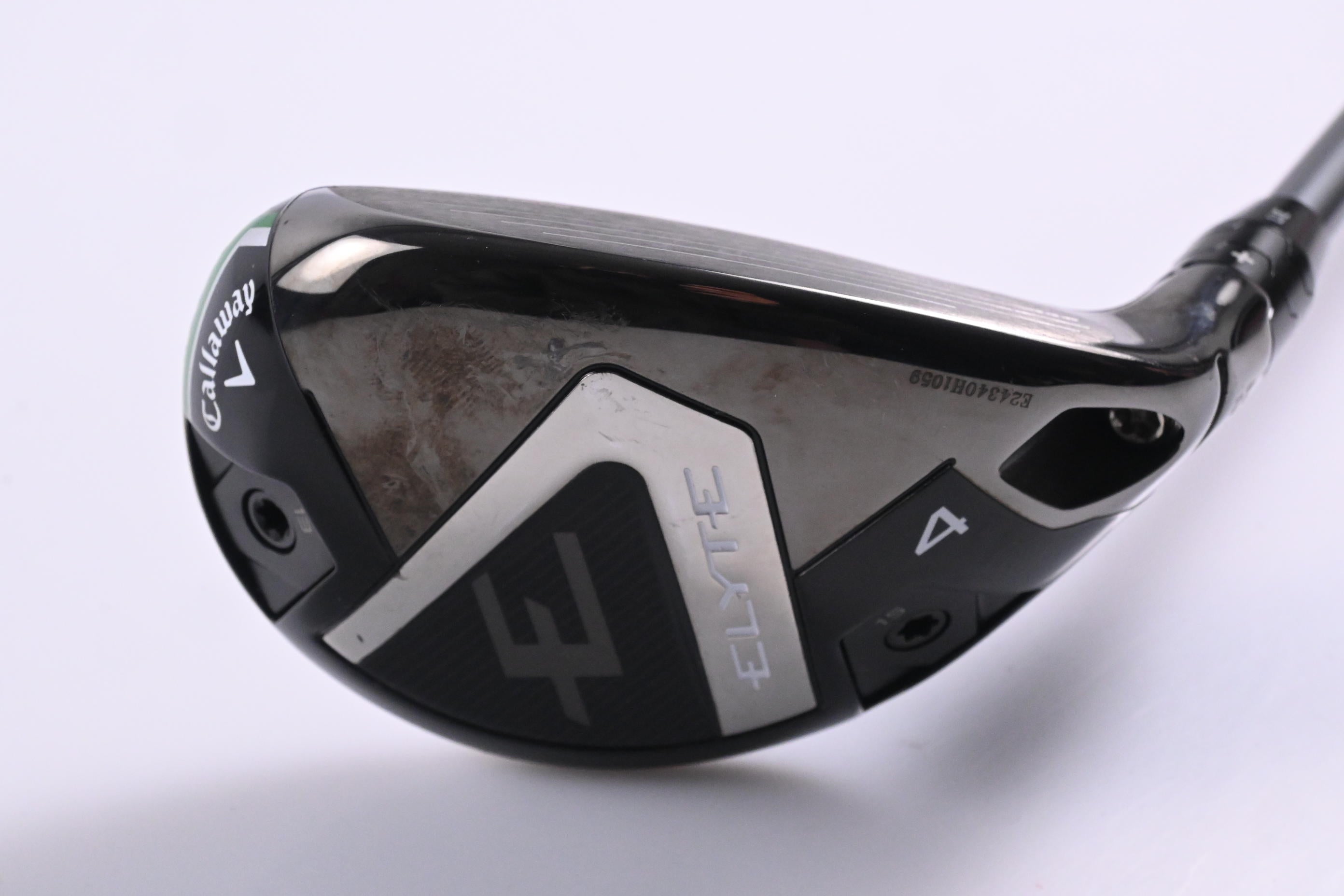 Callaway Elyte #4 Hybrid / 22 Degree / Stiff Flex Denali Charcoal 70 Shaft