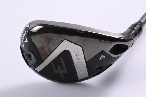 Callaway Elyte #4 Hybrid / 22 Degree / Stiff Flex Denali Charcoal 70 Shaft