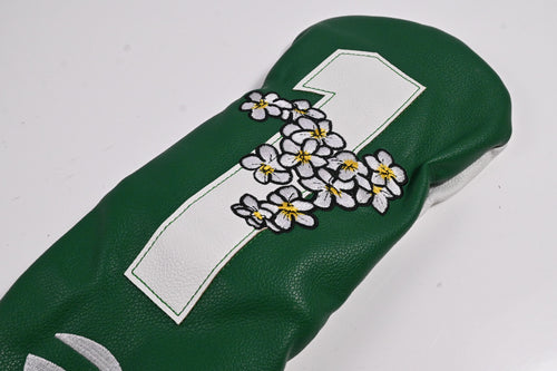 Taylormade Season Opener The Masters Driver Headcover / Driver Headcover / Green & White