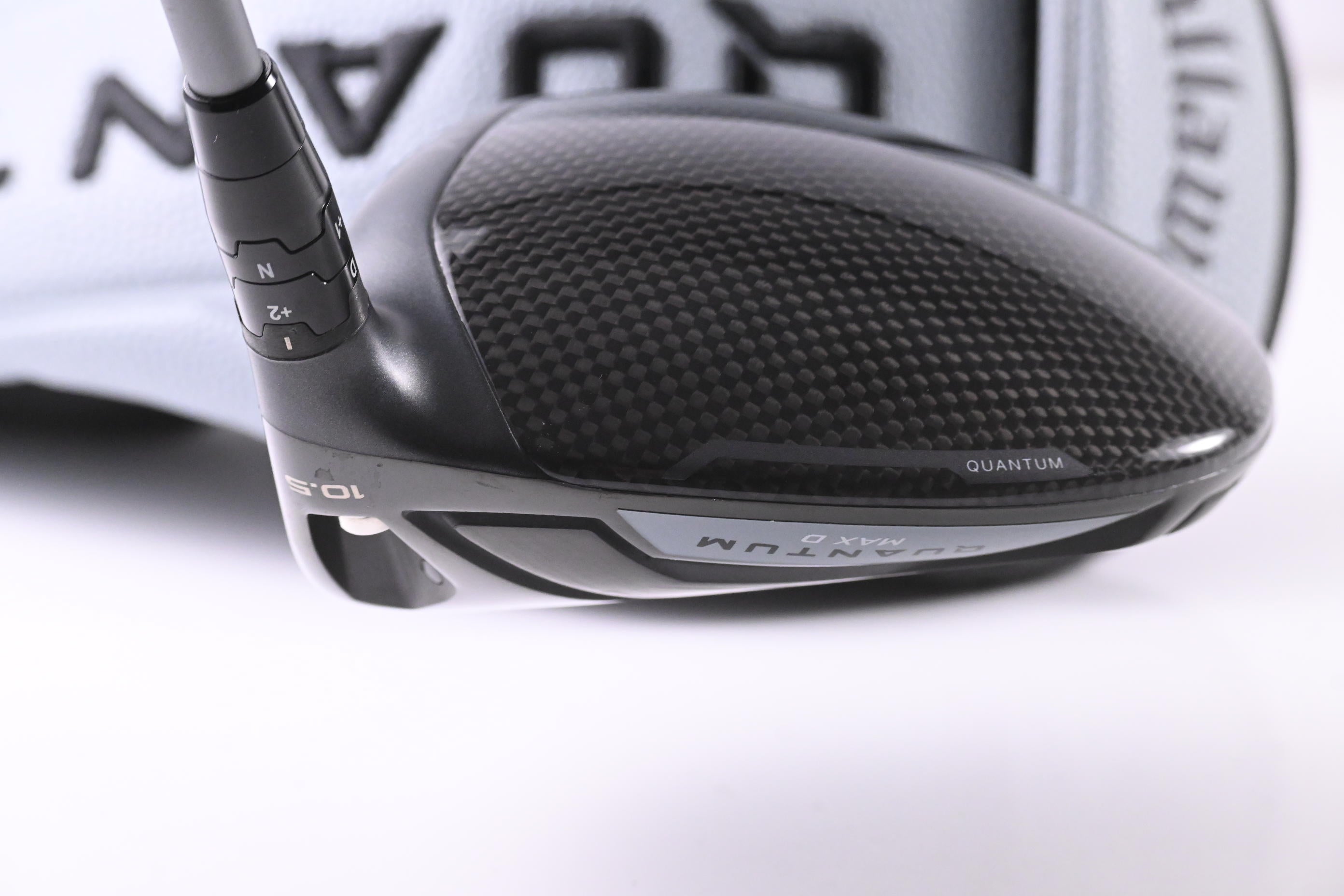 Callaway Quantum Max D Driver / 10.5 Degree / Stiff Flex Denali Frost Silver 60 Shaft