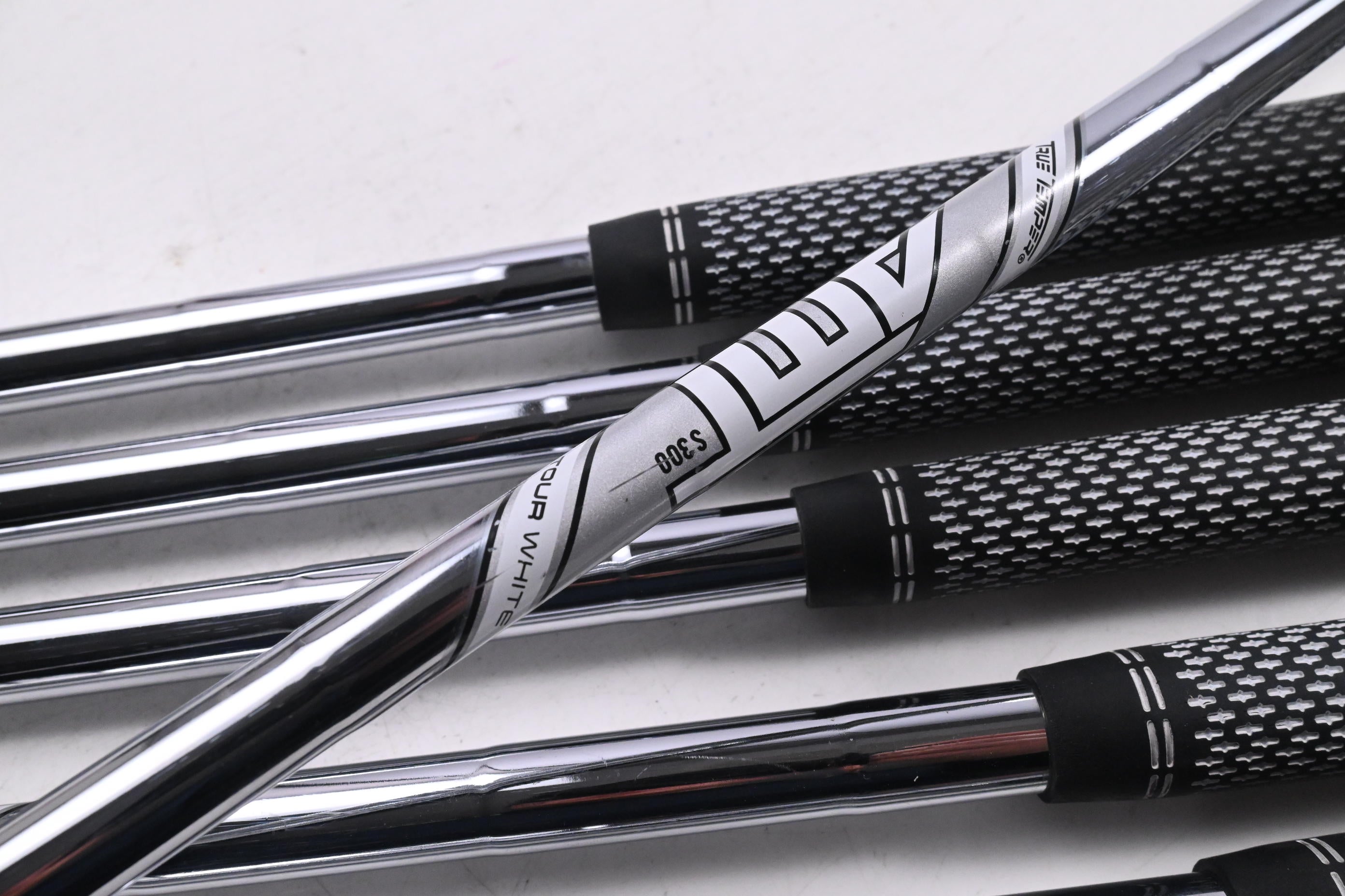 Titleist T100 2021 Irons / 4-9i / Stiff Flex AMT Tour White S300 Shafts