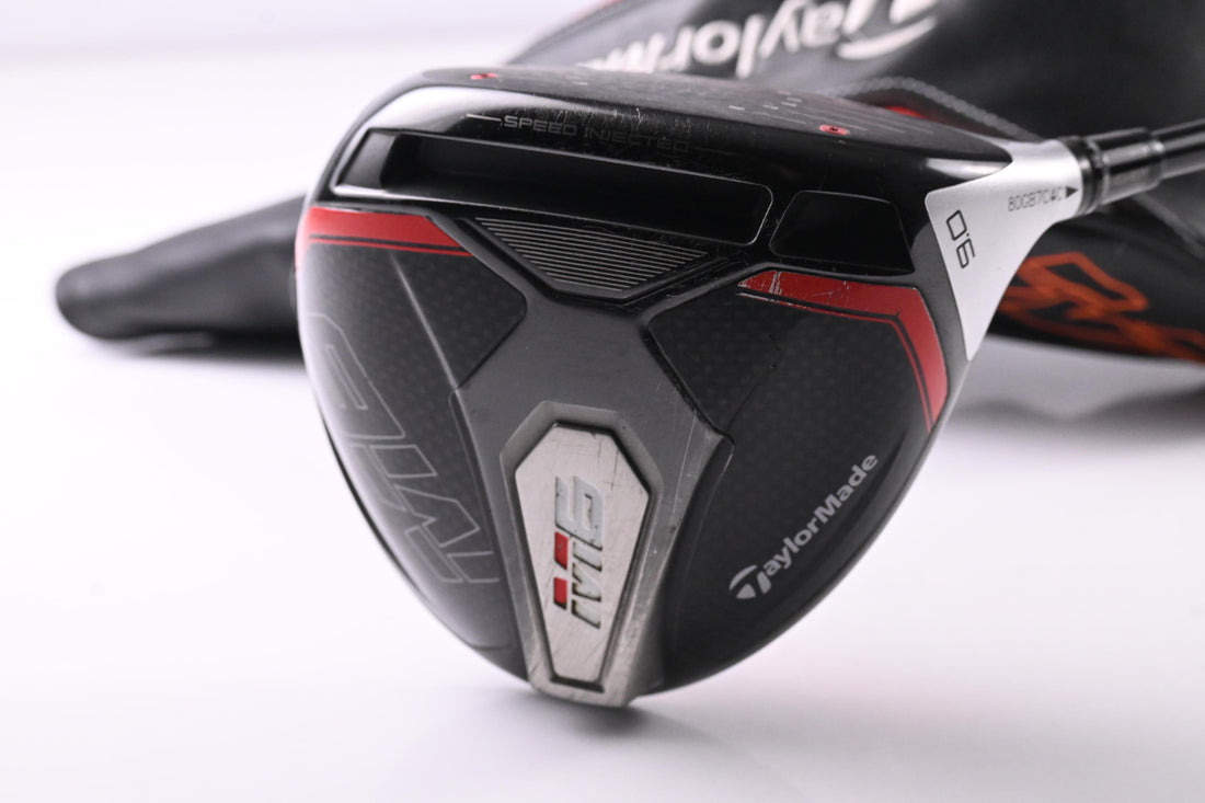 Taylormade M6 Driver / 9 Degree / Stiff Flex Fujikura Atmos Grey 6 Shaft