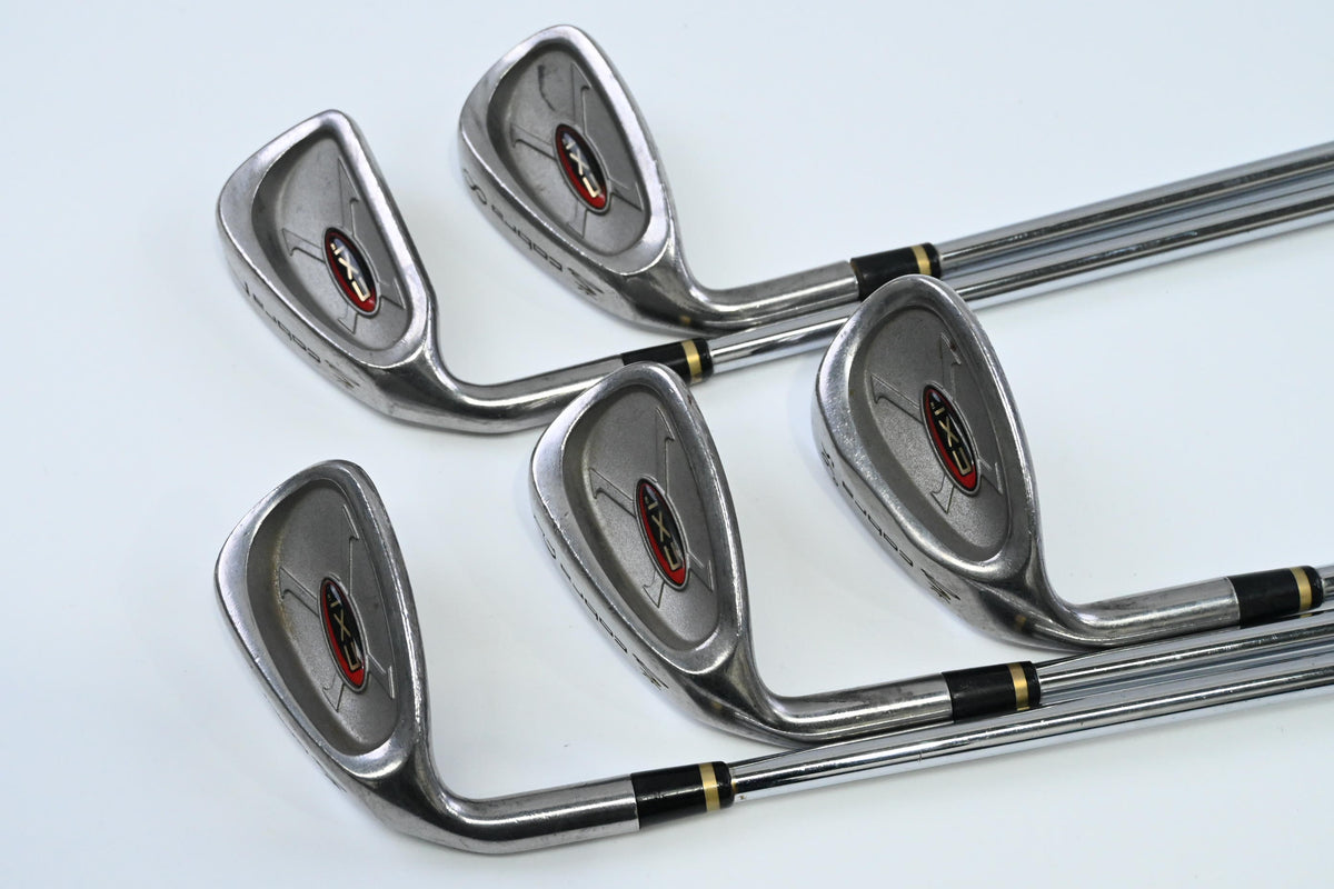 Left Hand Cobra CXi Irons / 7-PW+SW / Regular Flex Dynalite Shafts