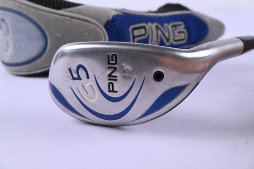 Ping G5 #3 Hybrid / 19 Degree / Regular Flex Grafalloy ProLaunch Blue Shaft