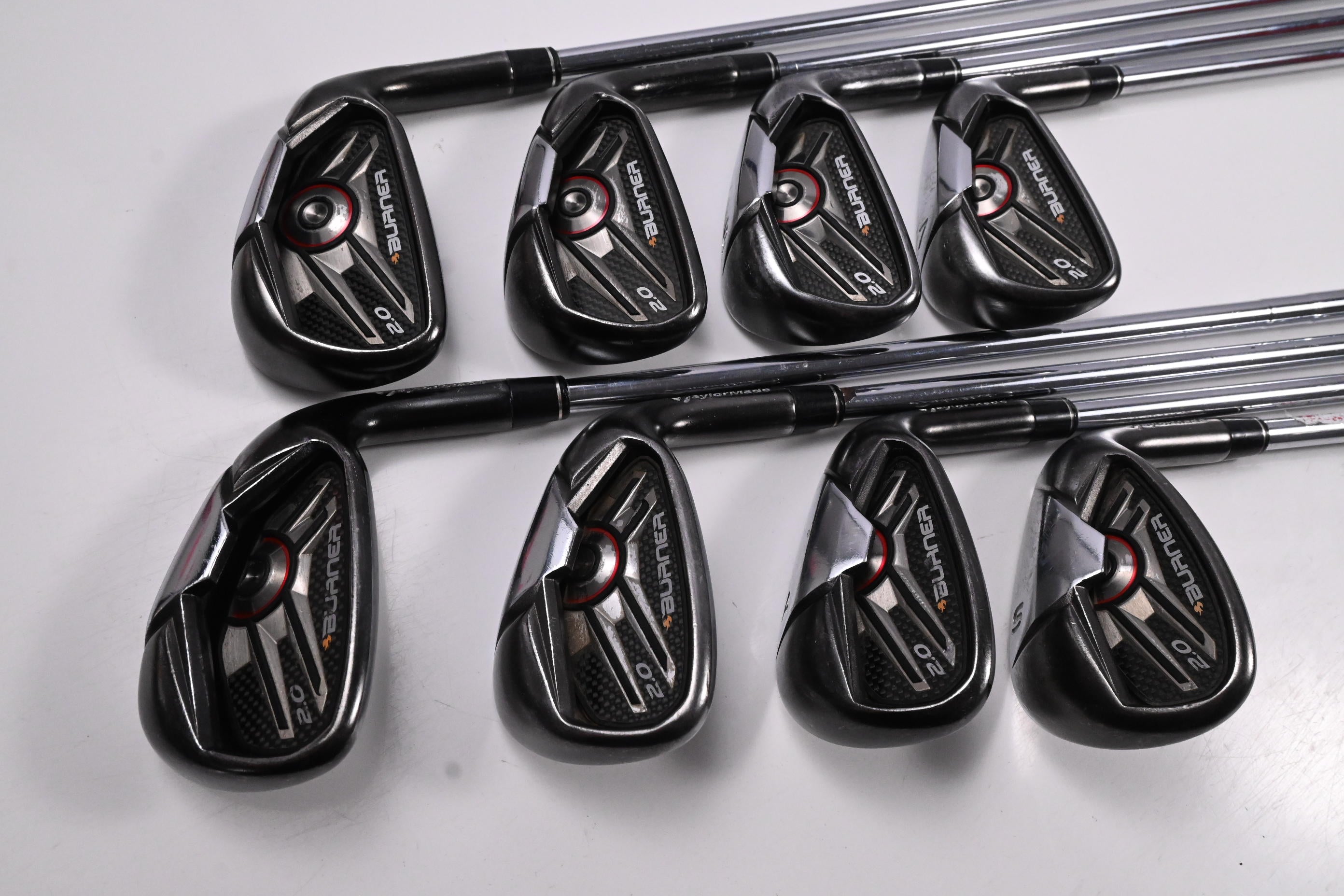 Taylormade Burner 2.0 Irons / 4-9I+GW+SW / Regular Flex Burner 2.0 85 Shaft