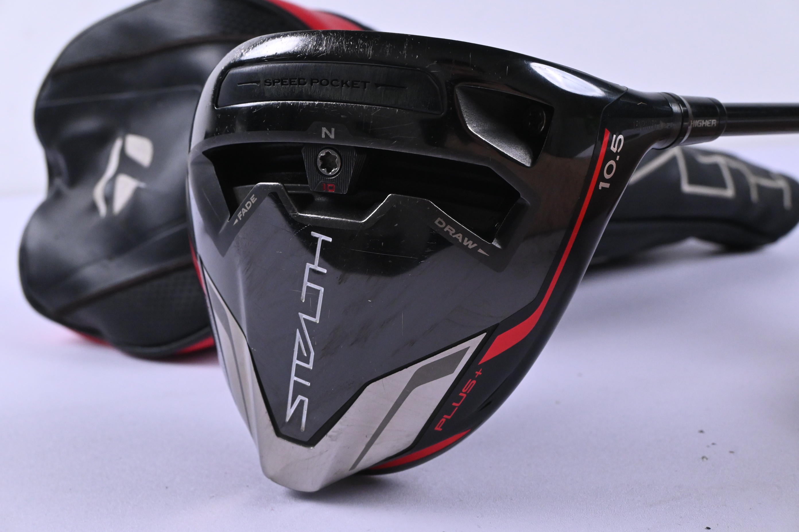 Taylormade Stealth Plus Driver / 10.5 Degree / Regular Flex Smoke Red RDX 60