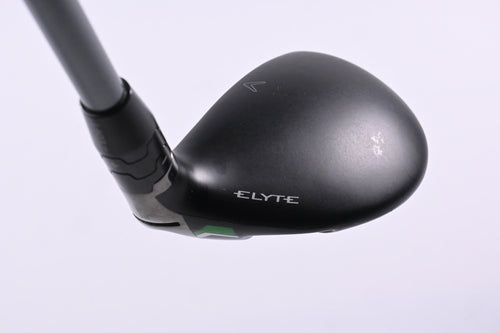 Callaway Elyte #4 Hybrid / 22 Degree / Stiff Flex Denali Charcoal 70 Shaft