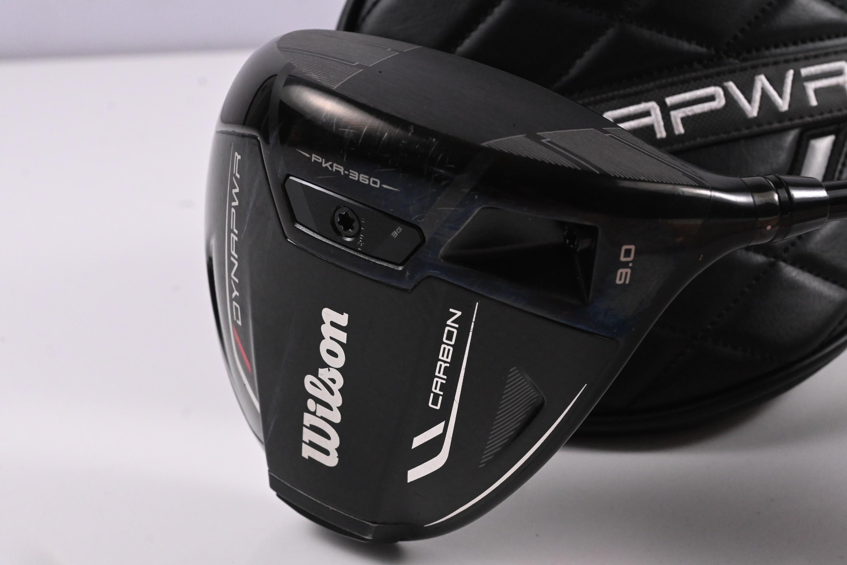 Wilson DYNAPWR 2025 Carbon Driver / 9 Degree / Stiff Flex HZRDUS RDX Smoke Black