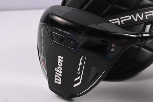 Wilson DYNAPWR 2025 Carbon Driver / 9 Degree / Stiff Flex HZRDUS RDX Smoke Black