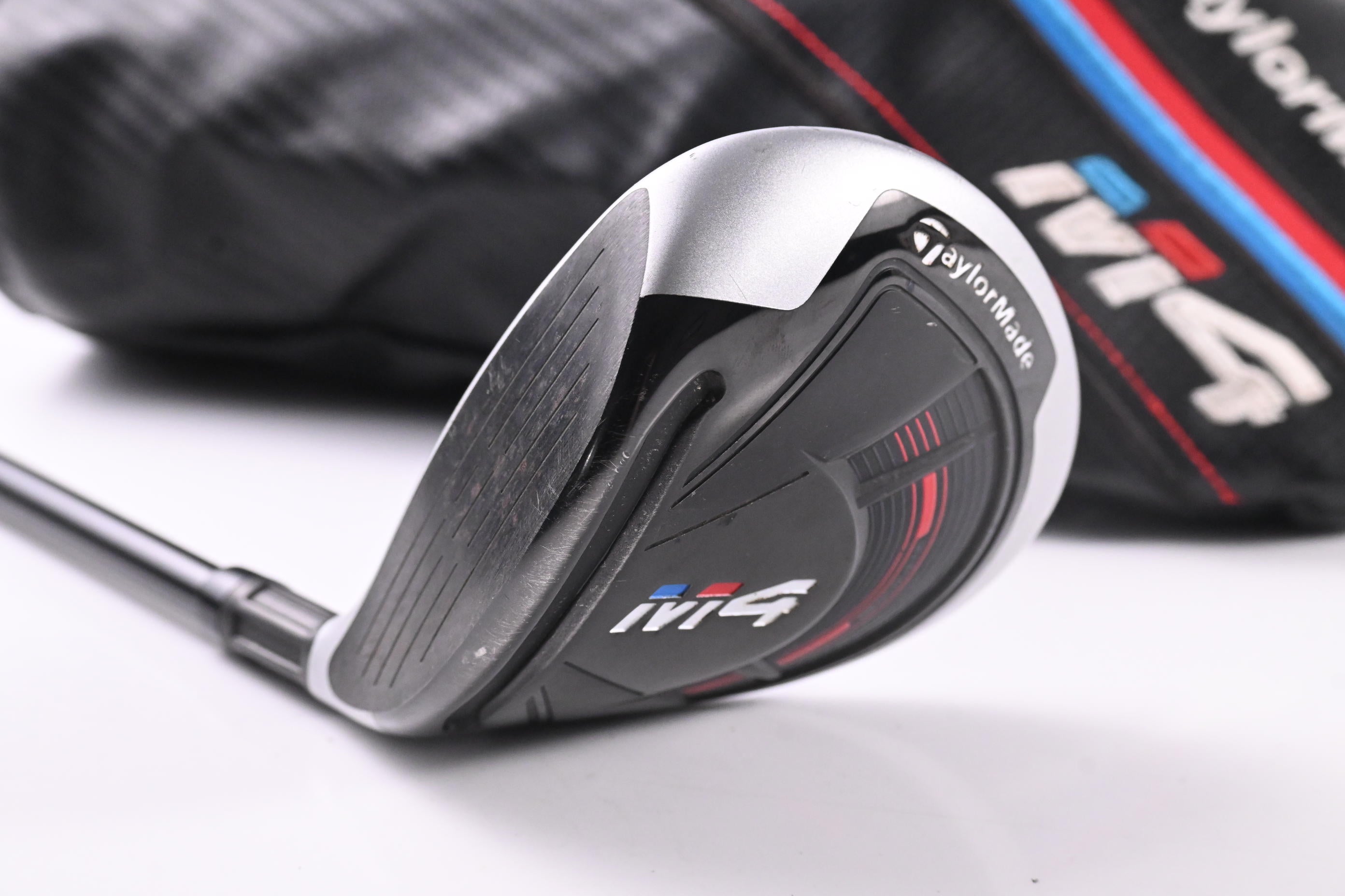 Left Hand Taylormade M4 #3 Wood / 15 Degree / Regular Flex Fujikura Atmos Red 5