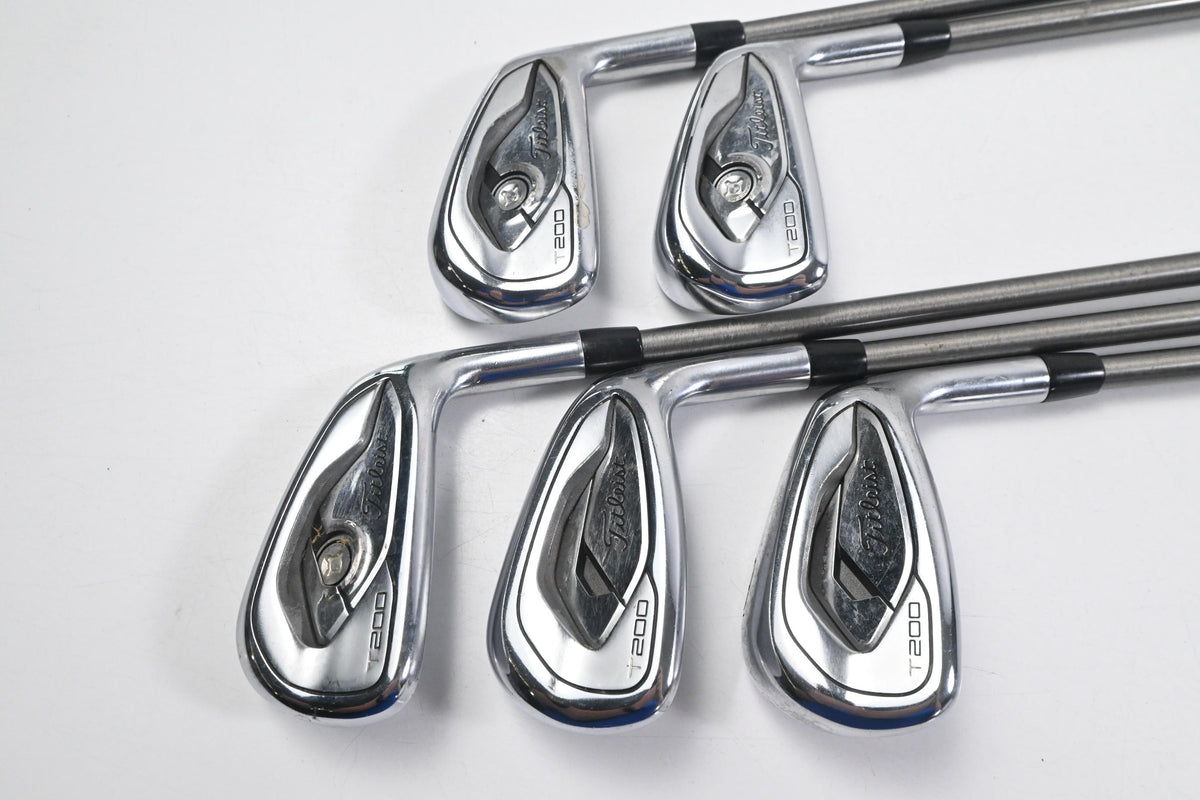 Titleist T200 2019 Irons / 5-PW / Regular Flex Steelfiber i80 Shafts