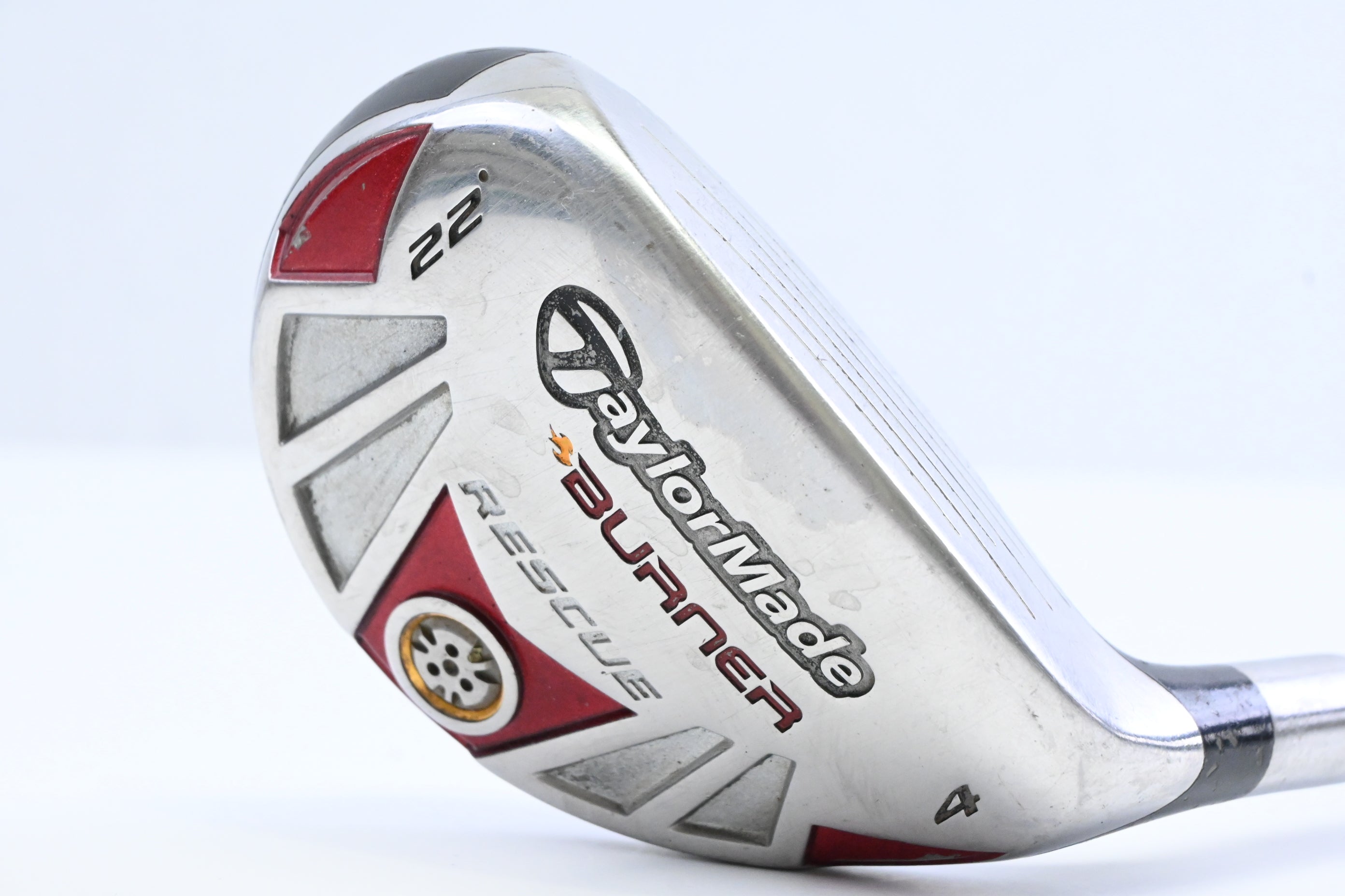 Taylormade Burner 2007 #4 Hybrid / 22 Degree / Regular Flex Taylormade Reax 65