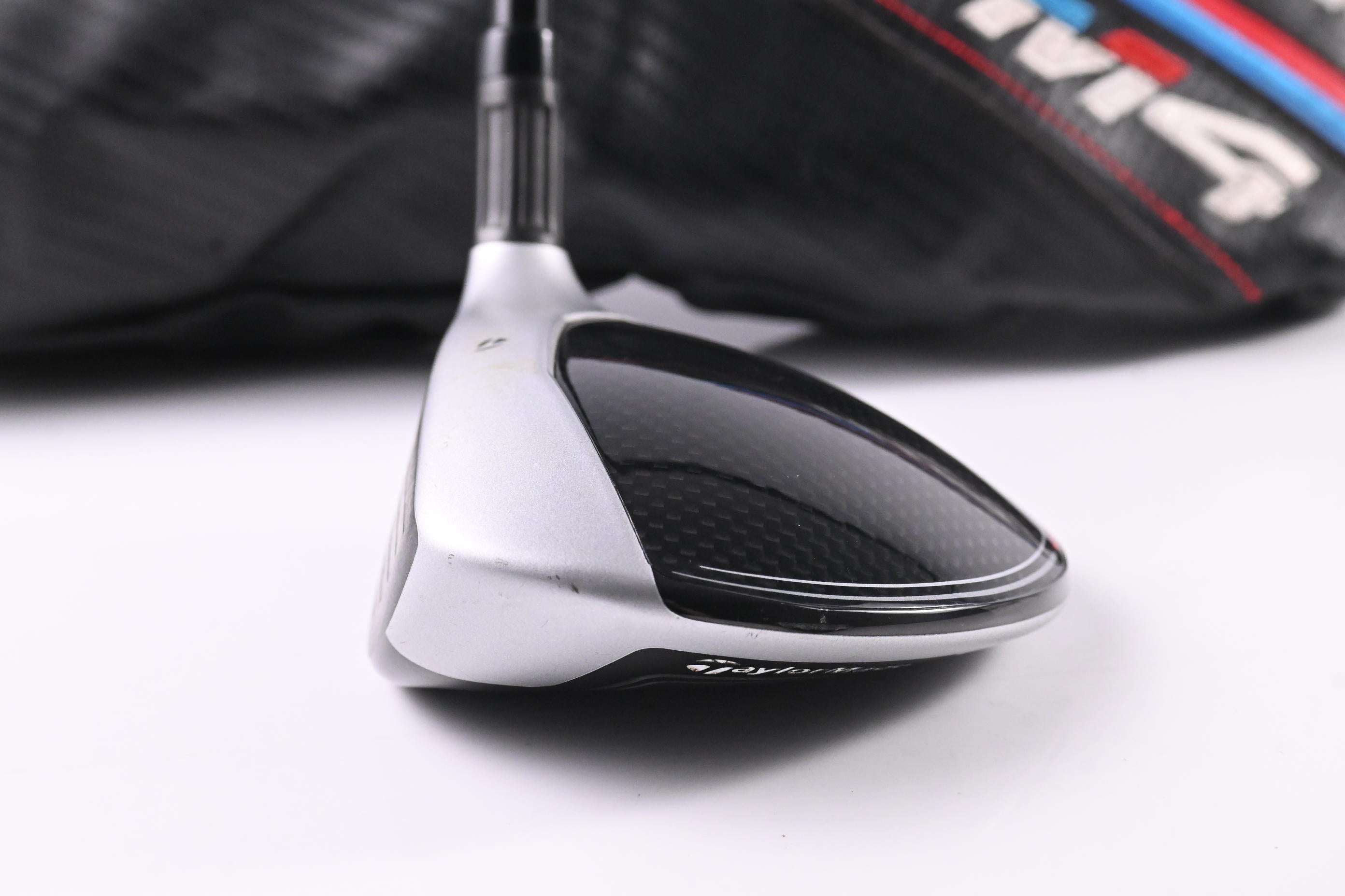 Left Hand Taylormade M4 #3 Wood / 15 Degree / Regular Flex Fujikura Atmos Red 5