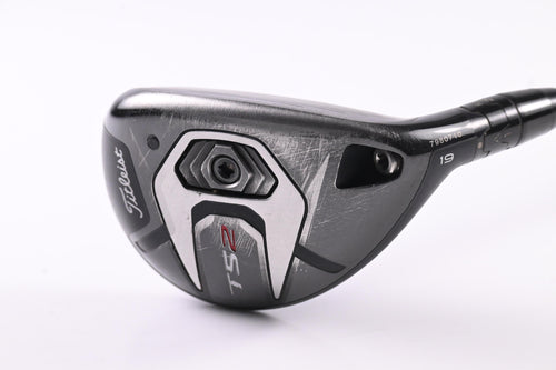 Titleist TS2 #3 Hybrid / 19 Degree / Regular Flex HZRDUS Smoke Black 80 Shaft