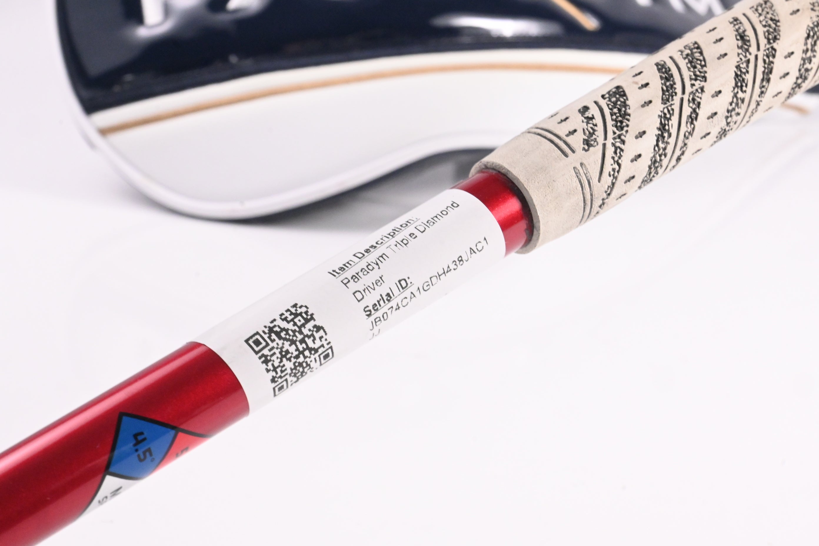 Callaway Paradym Triple Diamond Driver / 10.5 Degree / Regular Flex HZRDUS Smoke