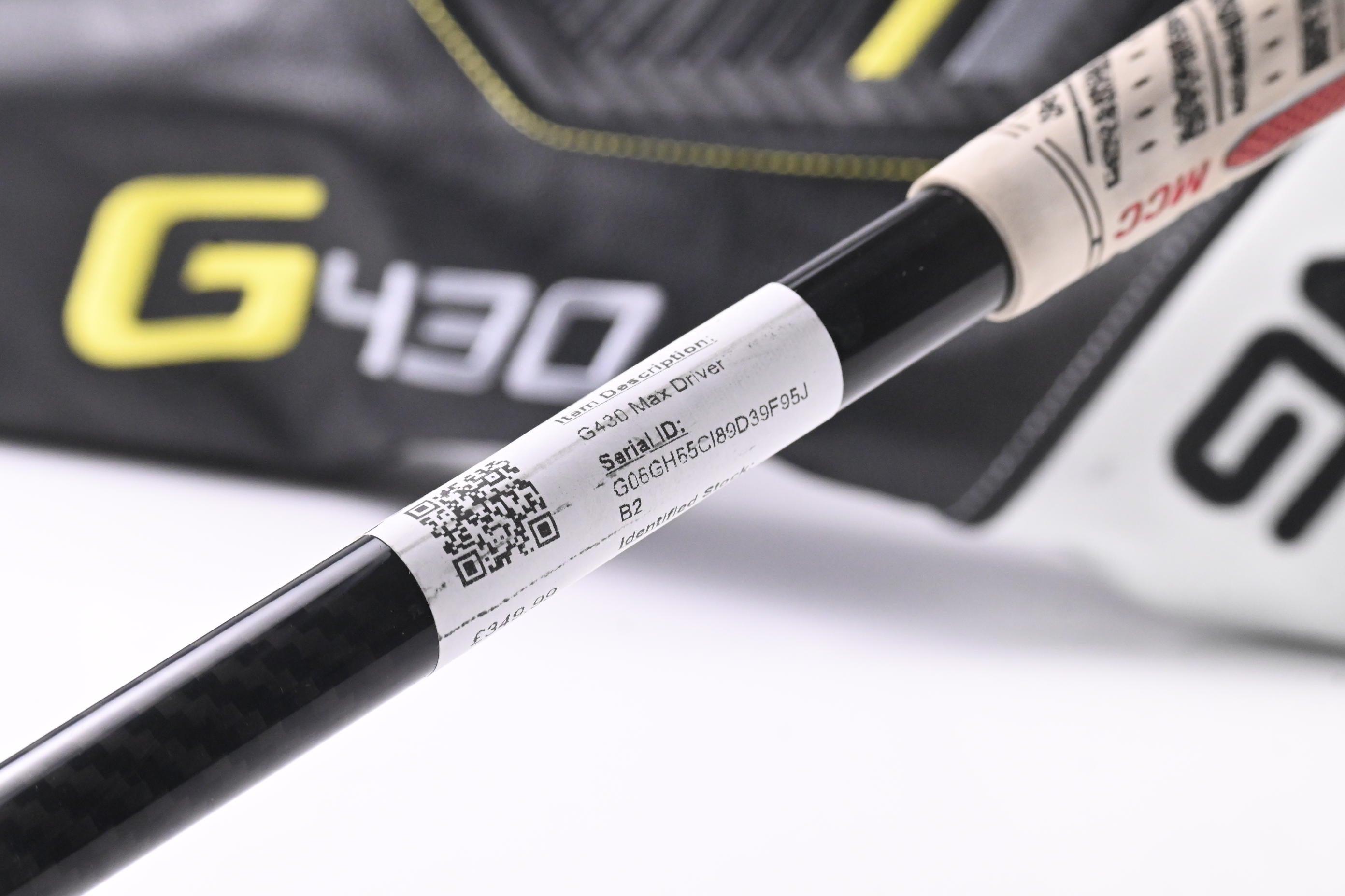 Ping G430 Max Driver / 10.5 Degree / Regular Flex Tensei CK Orange 50 Shaft