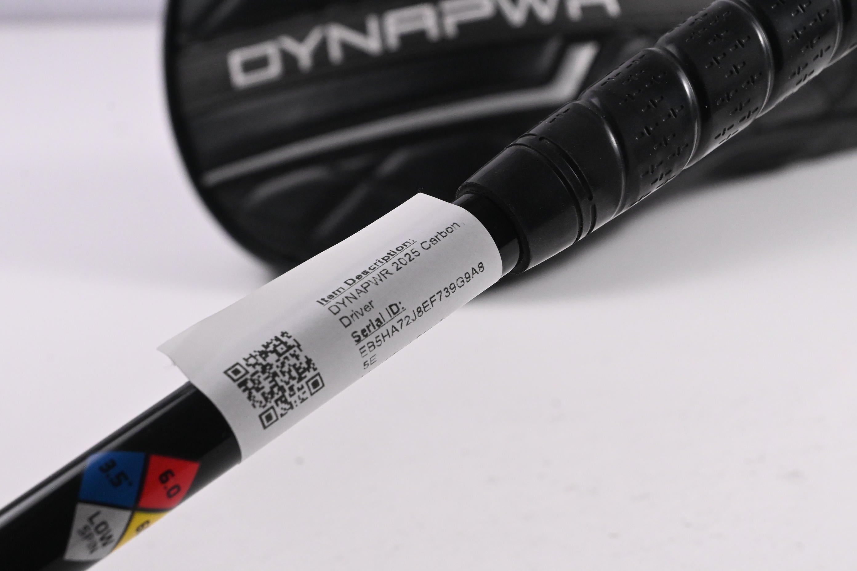 Wilson DYNAPWR 2025 Carbon Driver / 9 Degree / Stiff Flex HZRDUS RDX Smoke Black