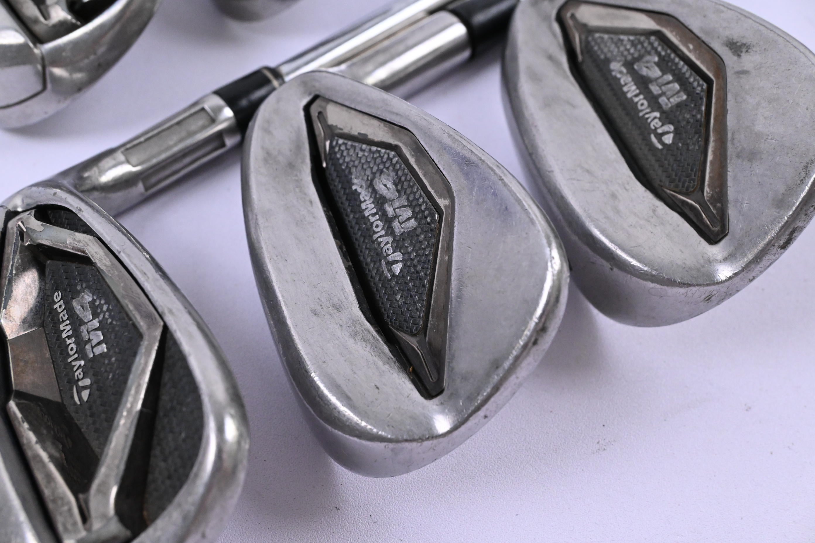 Taylormade M4 Irons / 8-PW+GW+SW / Regular Flex KBS Max 85 Shafts
