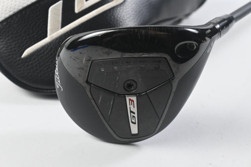 Titleist GT3 #3 Wood / 16.5 Degree / Stiff Flex Hzrdus Smoke Black 70 Shaft