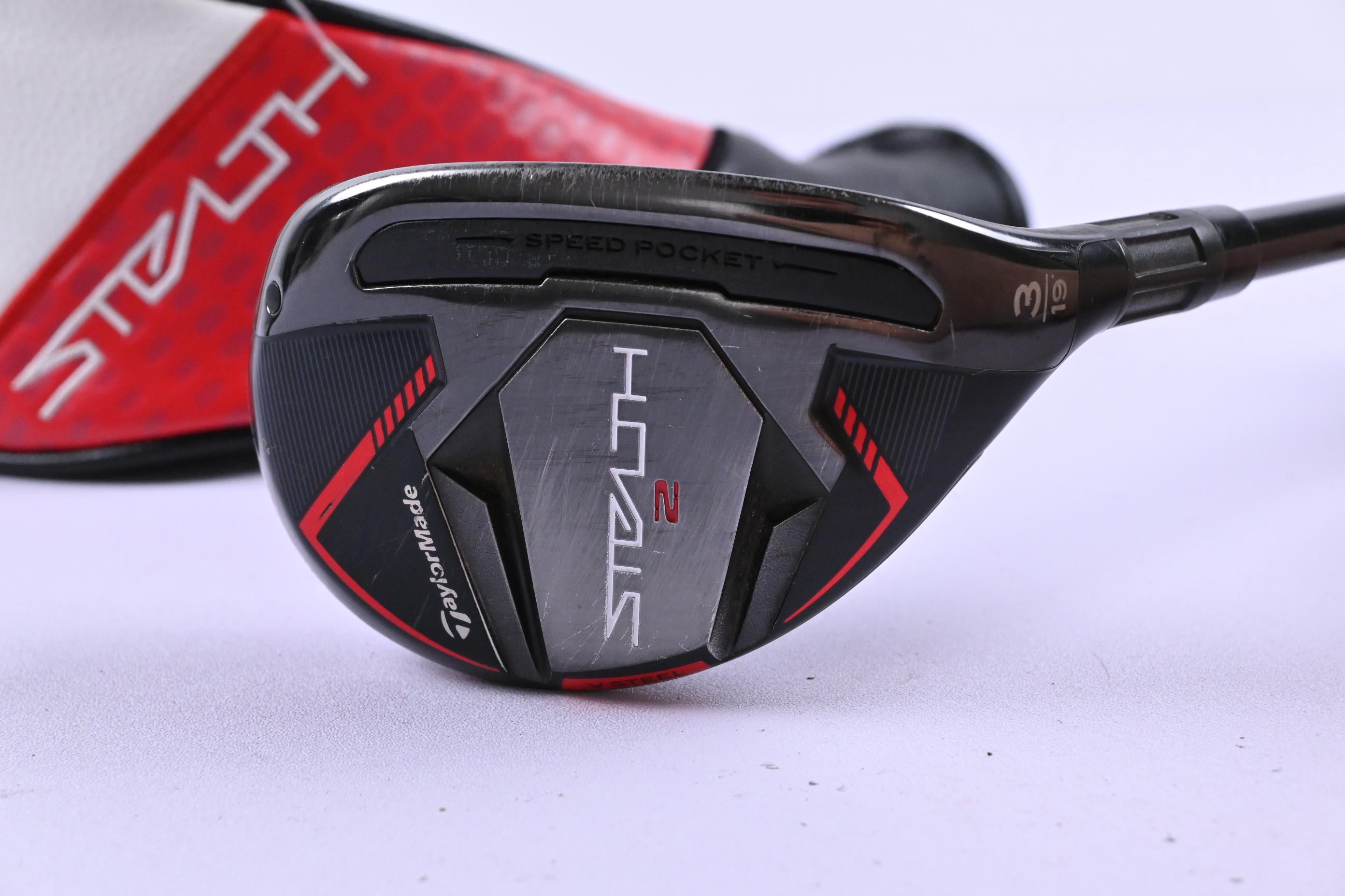 Taylormade Stealth #3 Hybrid / 19 Degree / Stiff Flex Fujikura Ventus TR Red 7