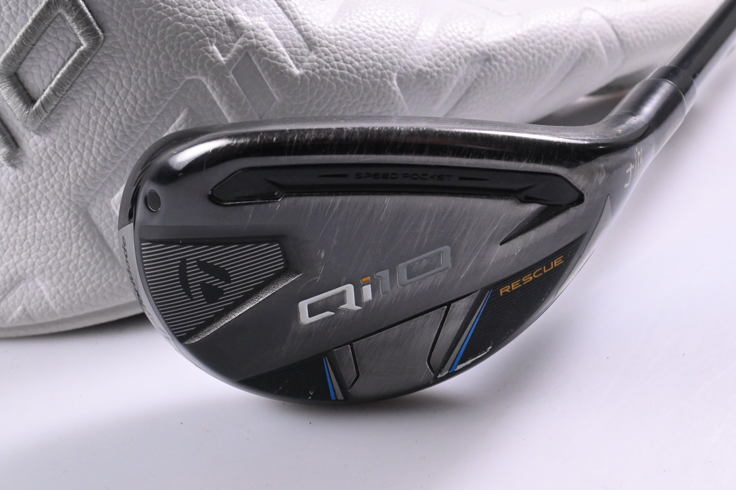 Taylormade Qi10 #4 Hybrid / 22 Degree / Regular Flex Ventus TR Blue 6 Shaft