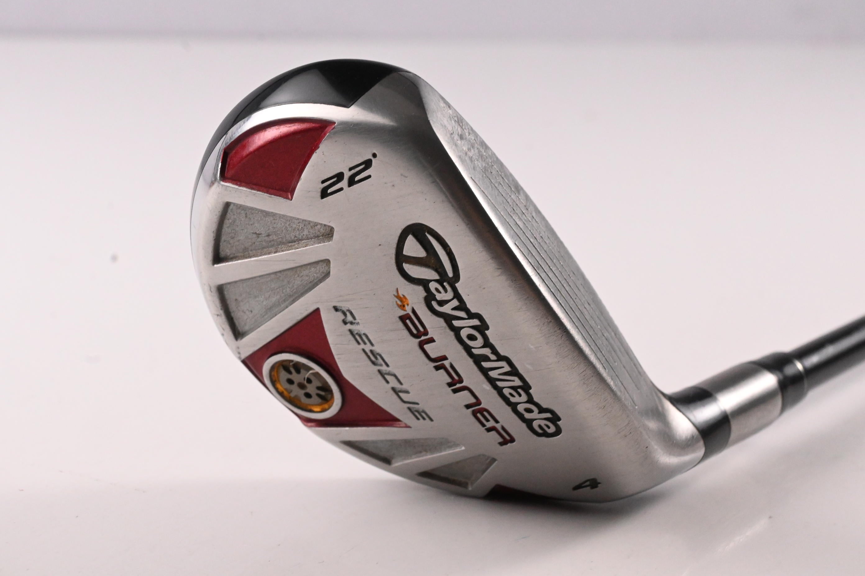 Taylormade Burner 2007 #4 Hybrid / 22 Degree / Regular Flex Taylormade Reax 65