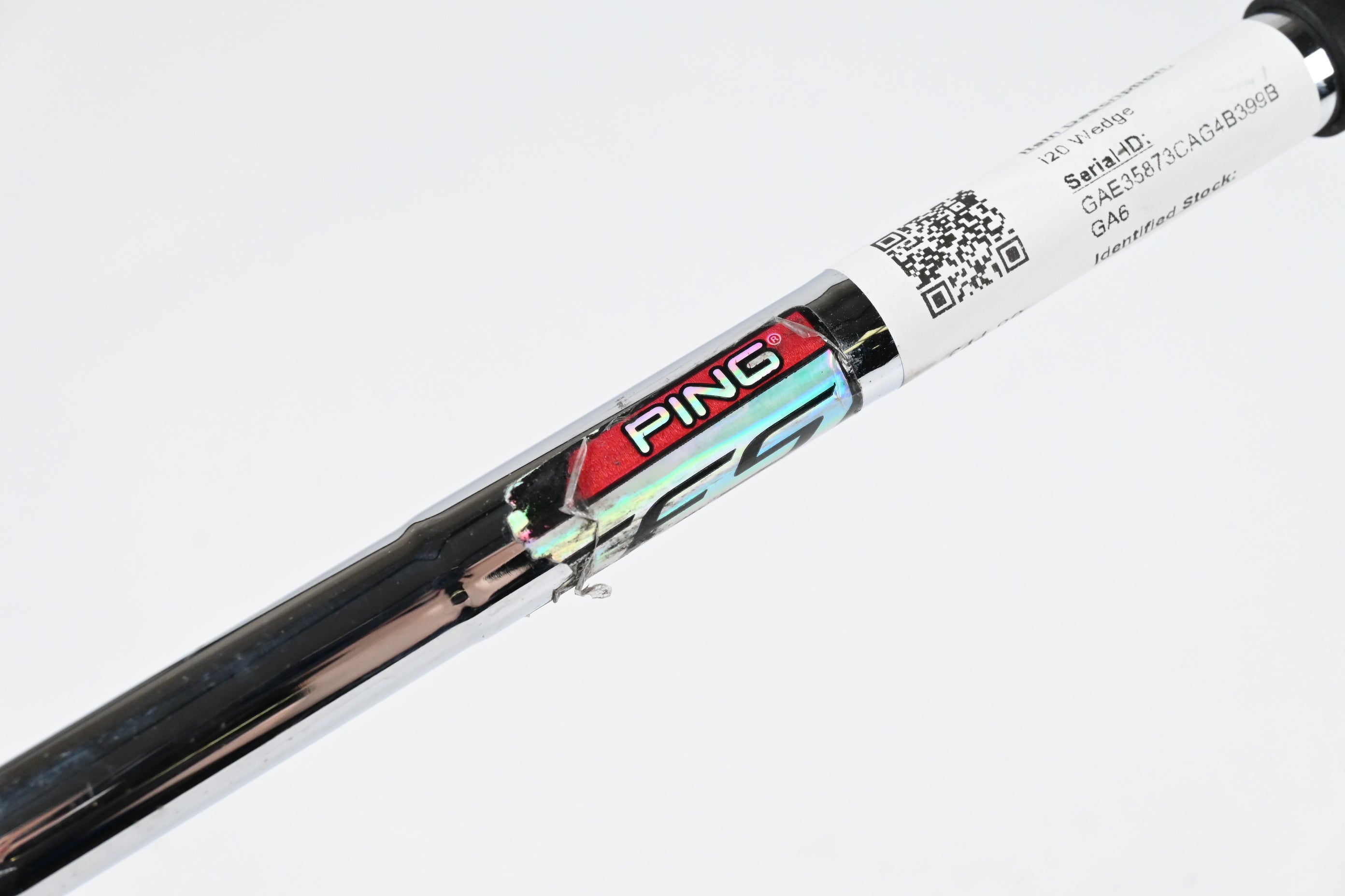 Ping i20 Pitching Wedge / 46 Degree / Silver Dot / Stiff Flex Ping CFS Shaft