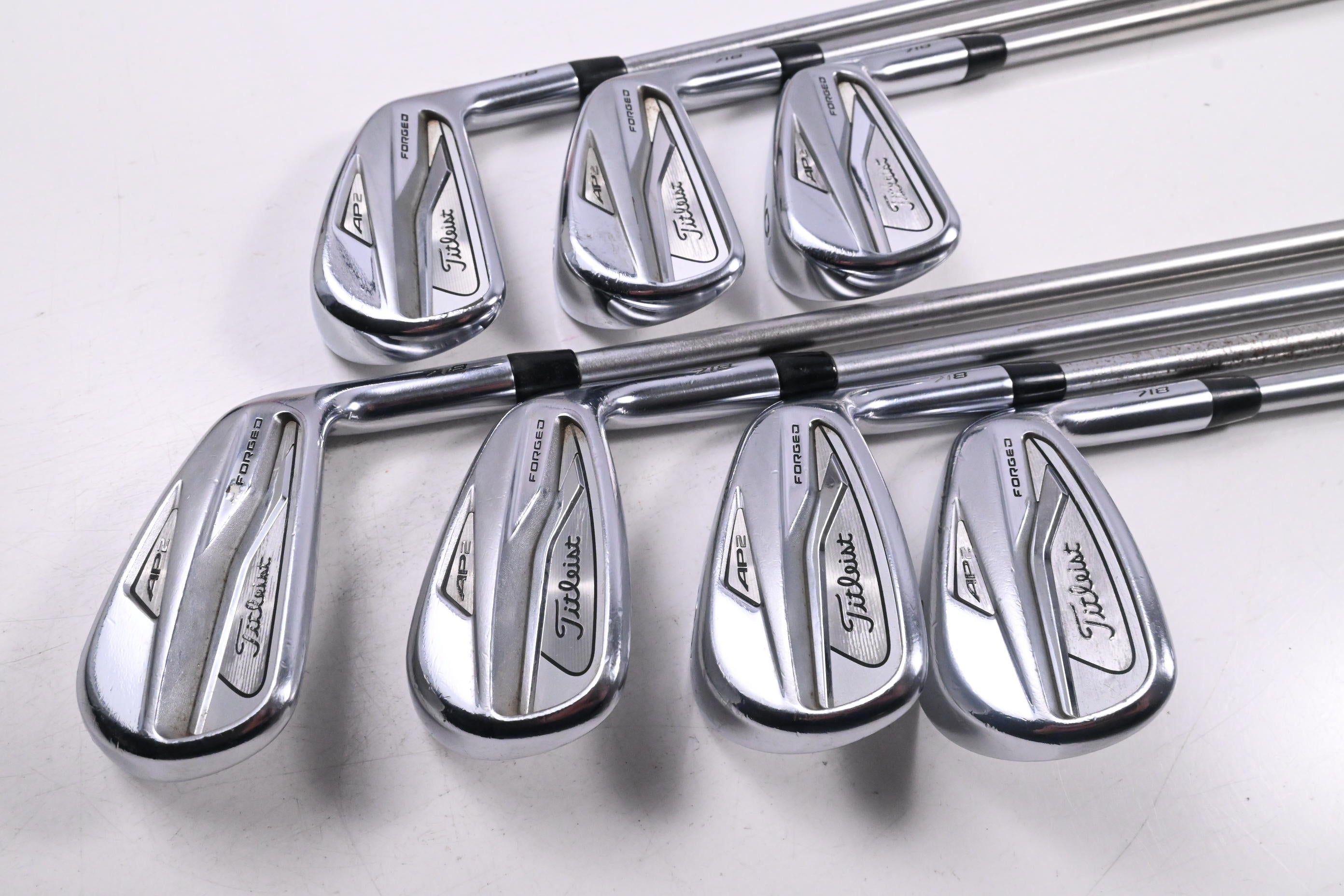 Titleist 718 AP2 Irons / 4-PW / Stiff Flex KBS Tour C-Taper 120 Shafts