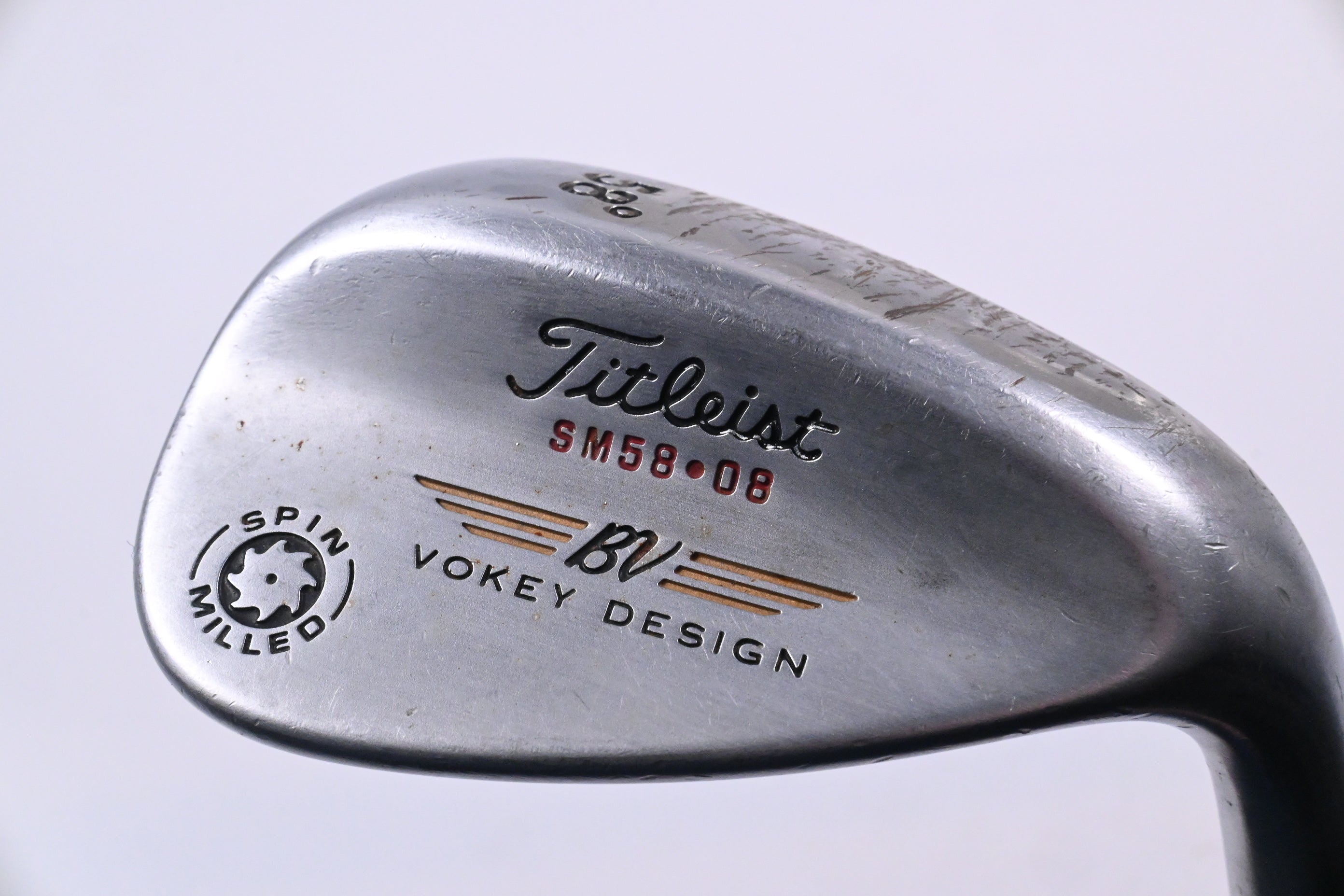 Titleist Vokey Spin Milled 2007 Lob Wedge / 58 Degree / Wedge Flex Titleist Shaft