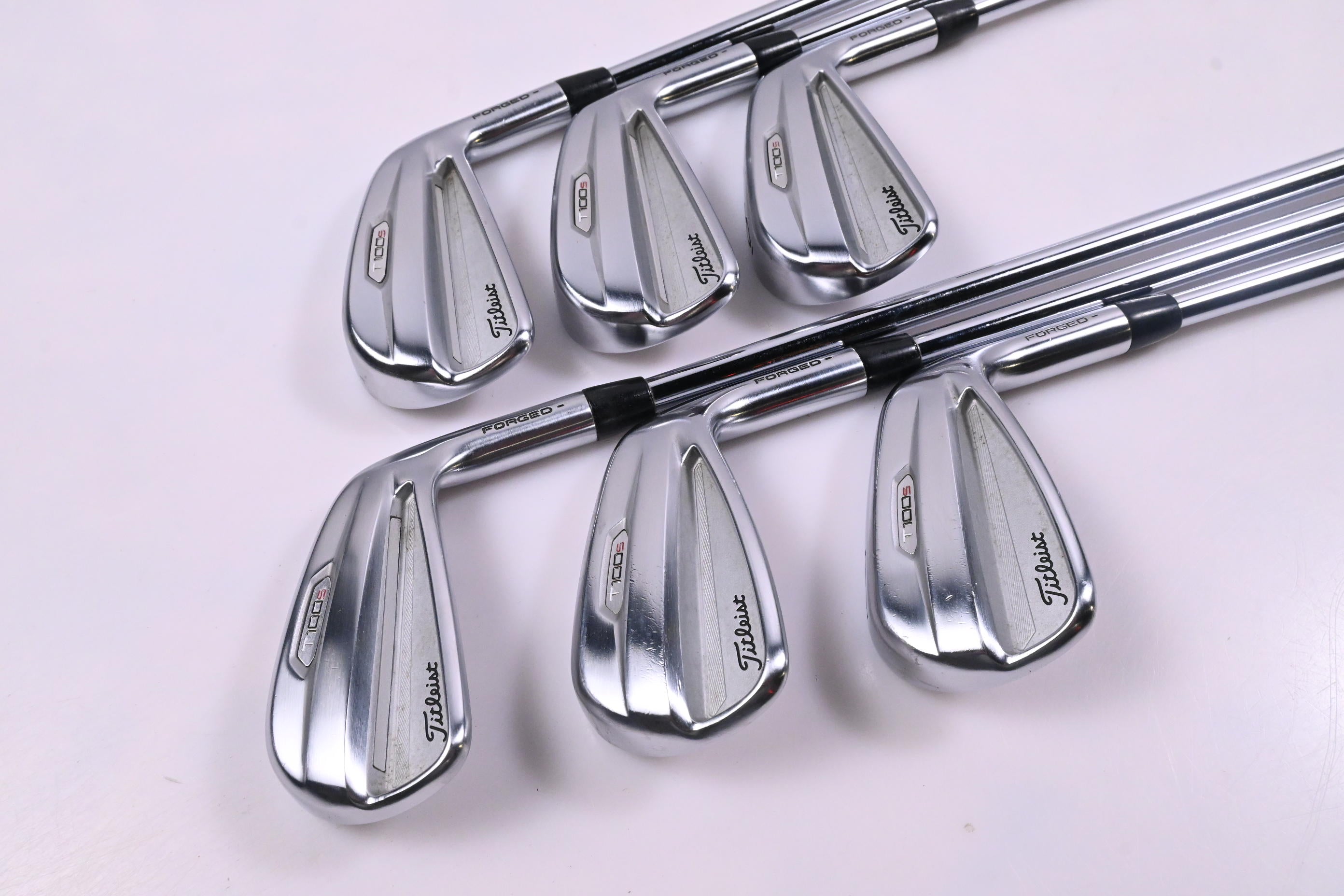 Titleist T100.S 2021 Irons / 4-9i / Stiff Flex Project X LZ 120 Shafts