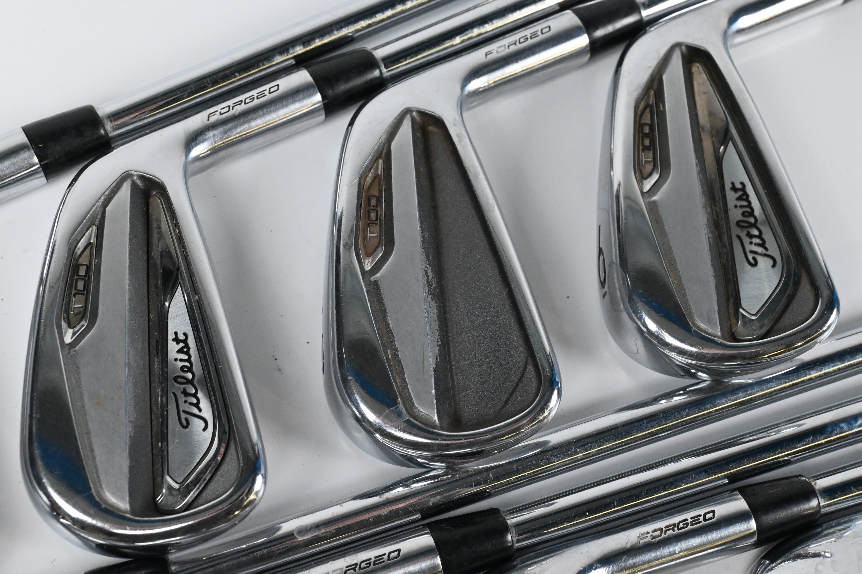 Titleist T100 2019 Irons / 3-PW / Stiff Flex AMT S300 Tour White Shafts
