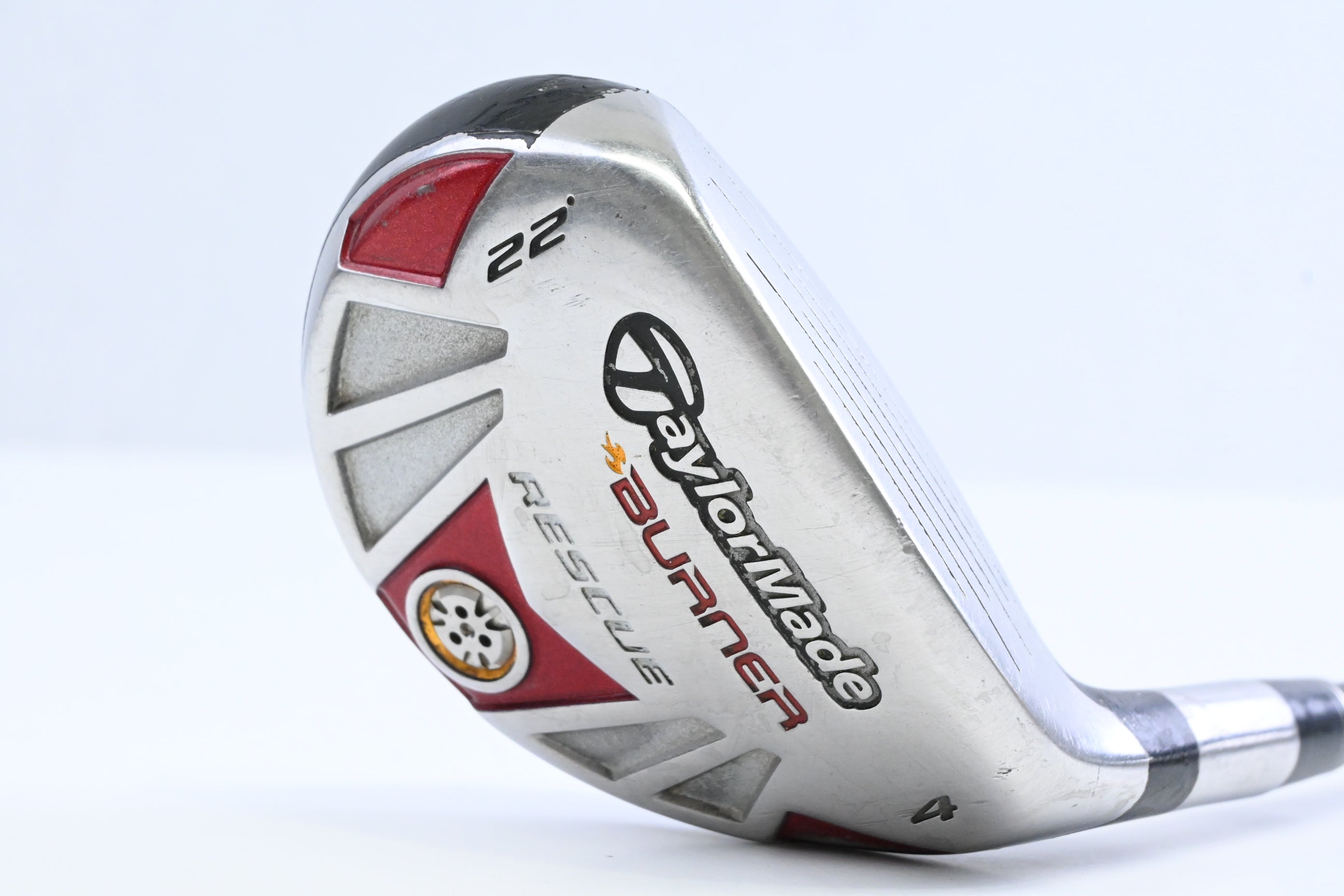 Taylormade Burner 2007 #4 Hybrid / 22 Degree / Regular Flex Taylormade Reax 65