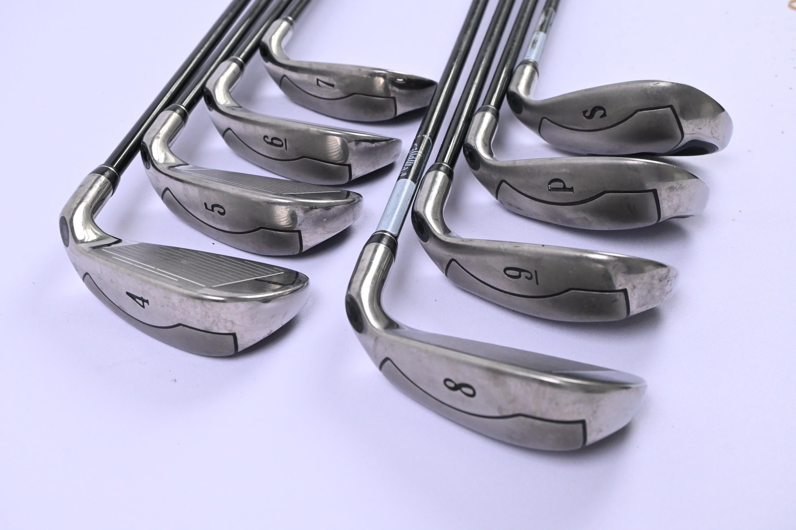 Callaway Fusion Wide Sole Irons / 4-PW+SW / Regular Flex Callaway Fusion 75