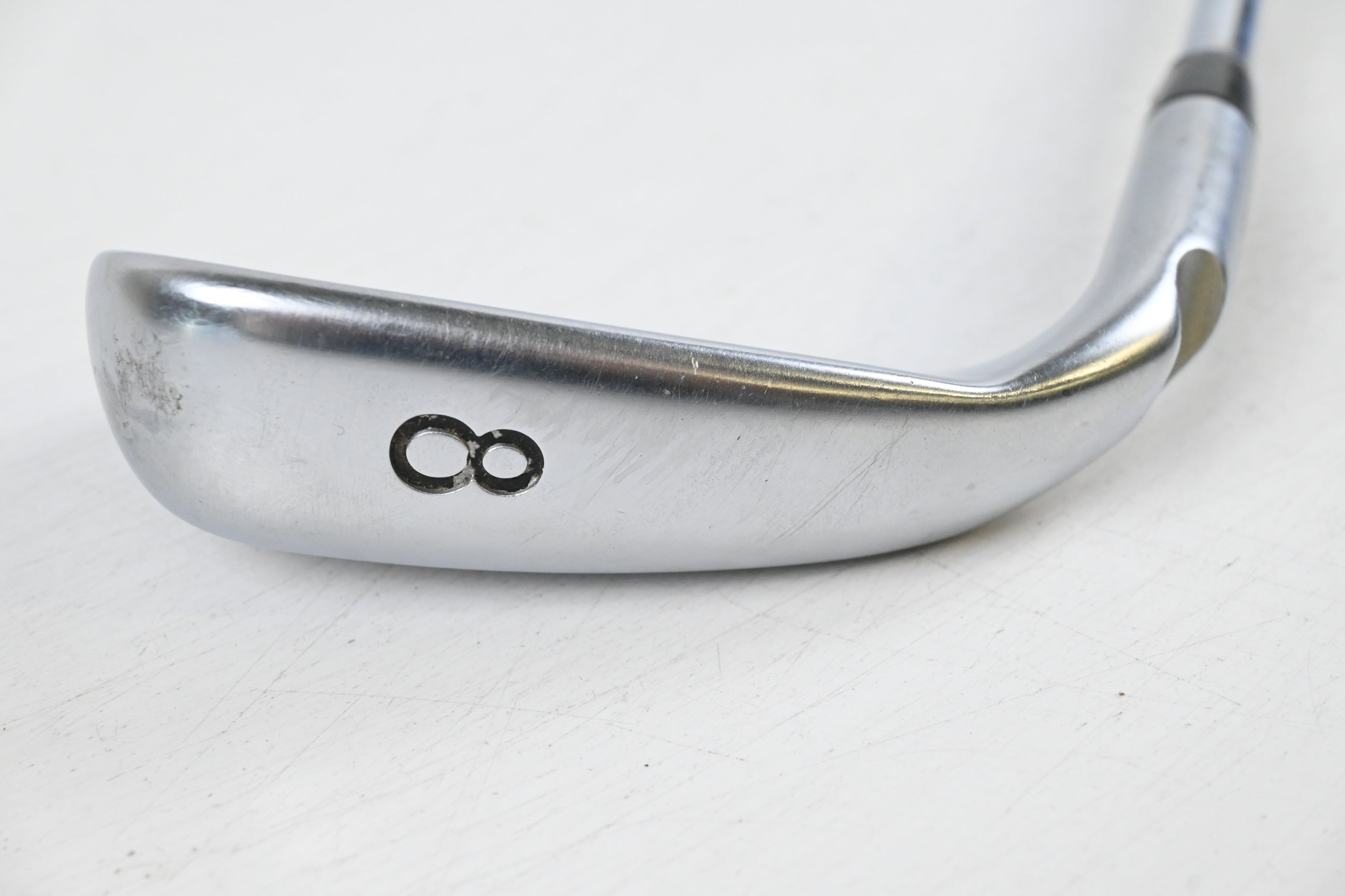 Ping G400 #8 Iron / White Dot / Regular Flex Ping CFS Distance Steel Shaft