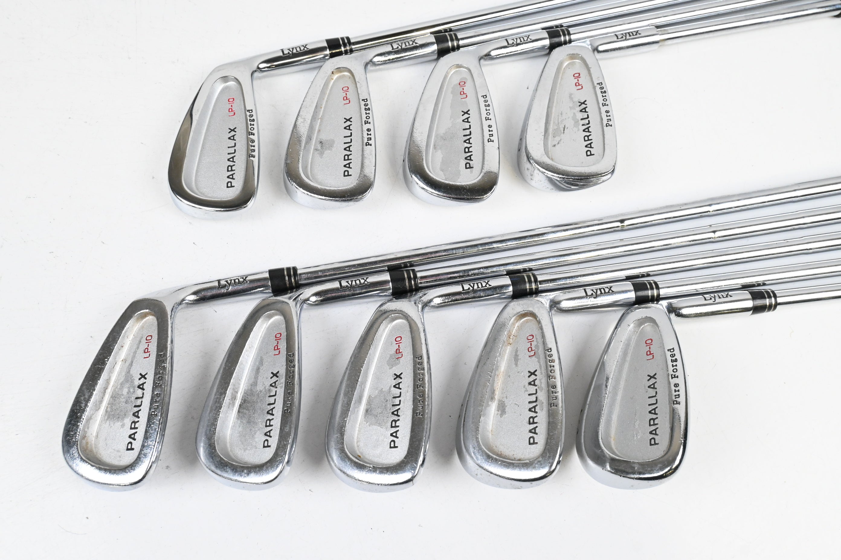 Lynx Parralax Irons / 3-PW+SW / Stiff Flex Dynamic Gold Shafts