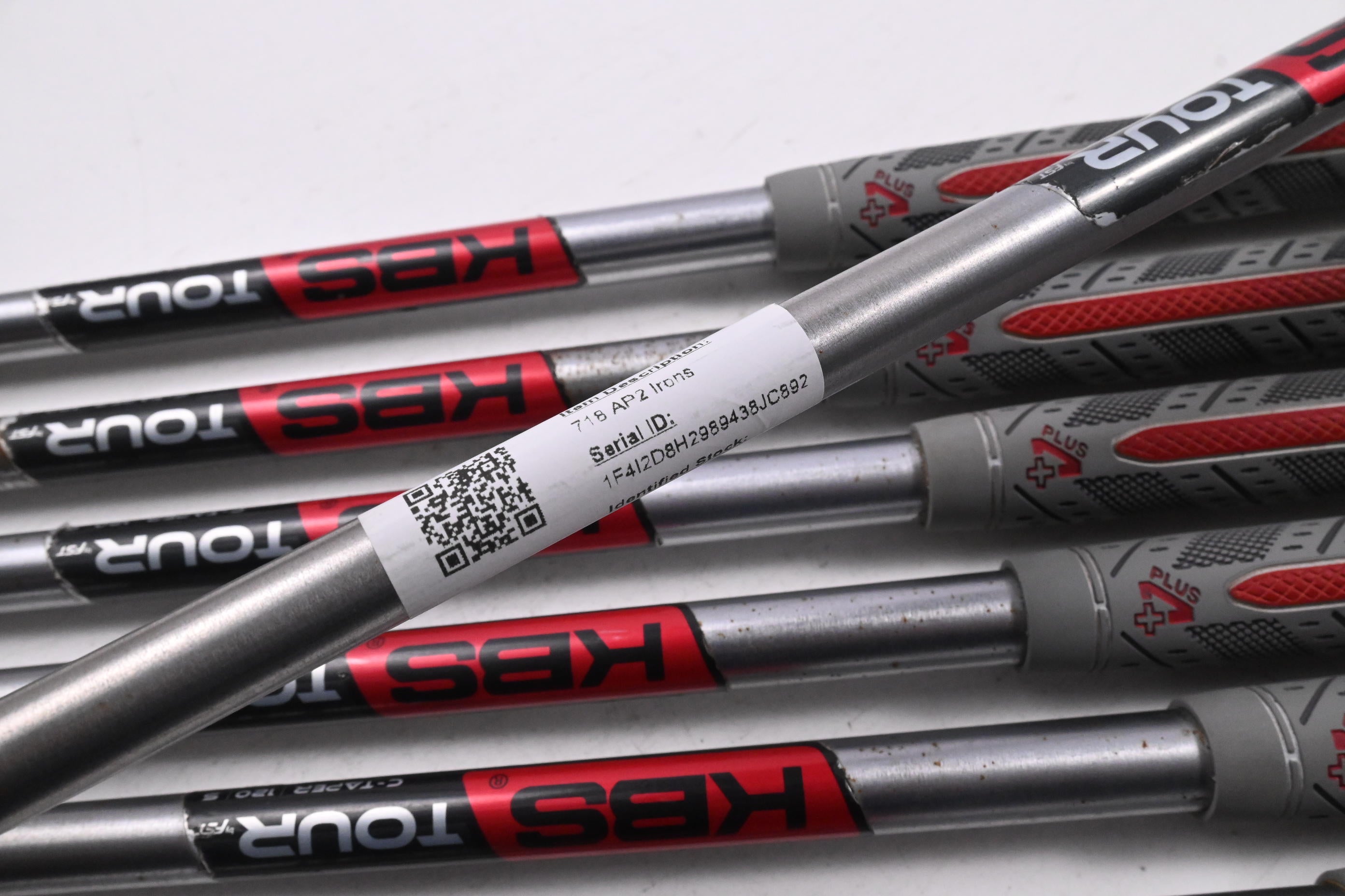 Titleist 718 AP2 Irons / 4-PW / Stiff Flex KBS Tour C-Taper 120 Shafts