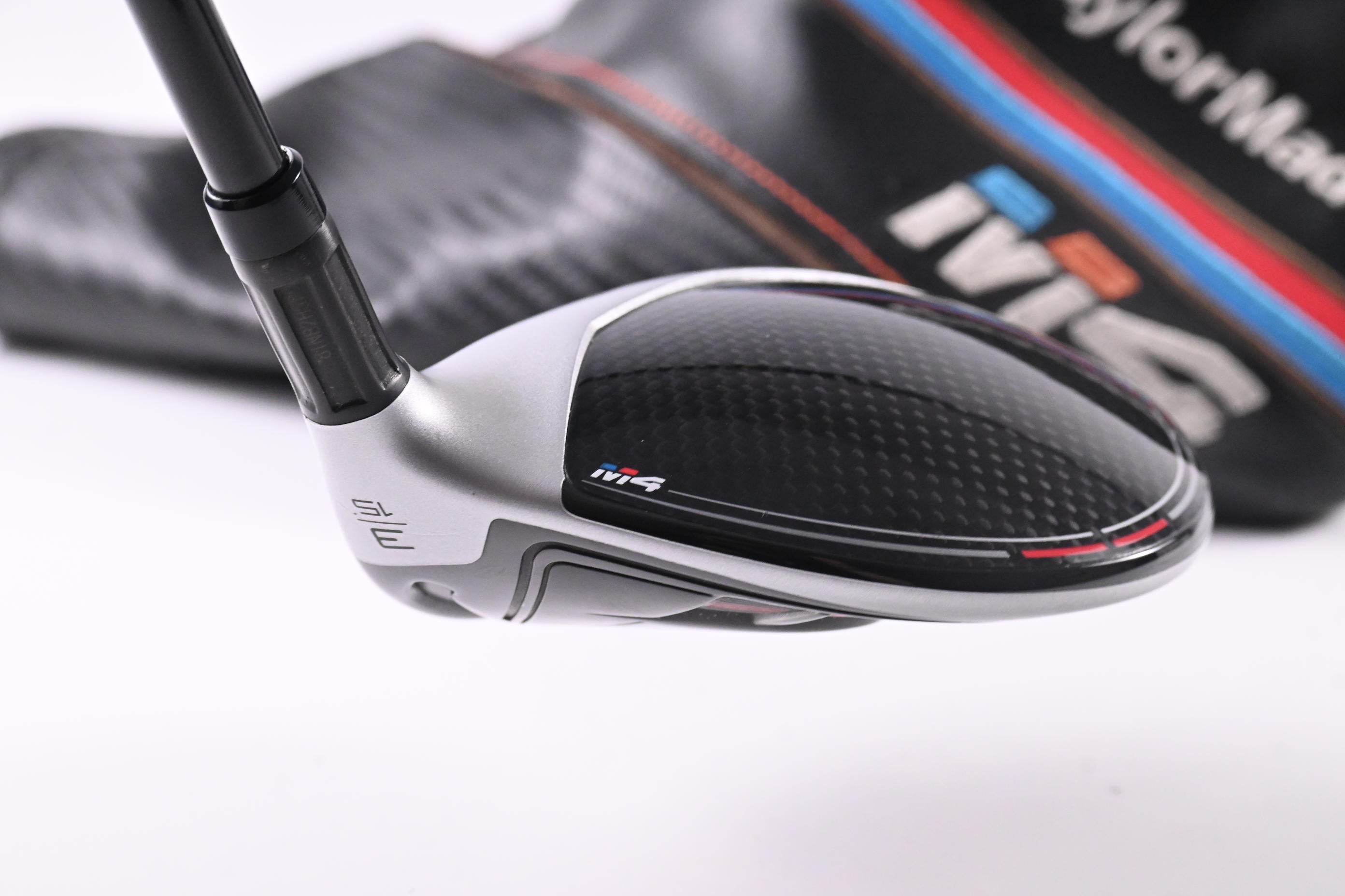 Taylormade M4 #3 Wood / 15 Degree / Stiff Flex Fujikura Atmos Red 6 Shaft