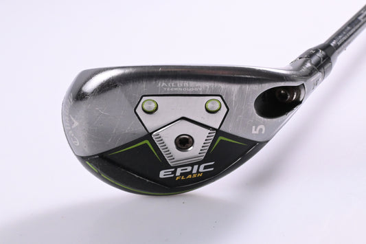 Callaway Epic Flash #5 Hybrid / 24 Degree / Regular Flex Tensei AV Silver 65