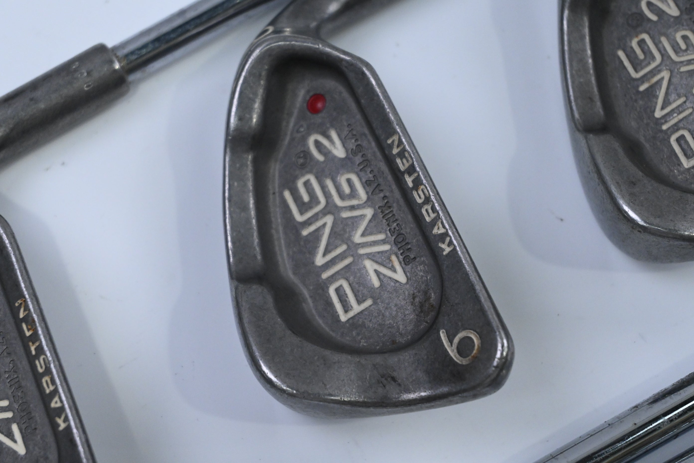 Ping Zing 2 Irons / 5-PW+SW / Red Dot / Stiff Flex Ping JZ Shafts